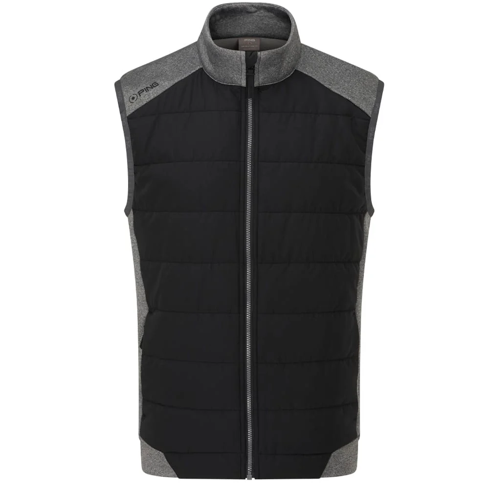 Ping Aiden Gilet - Asphalt Marl/Black