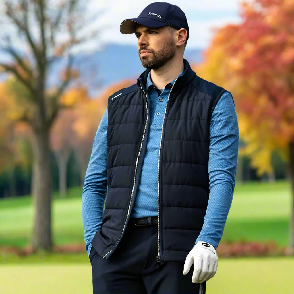 Ping Aiden Gilet - Navy - Image 6