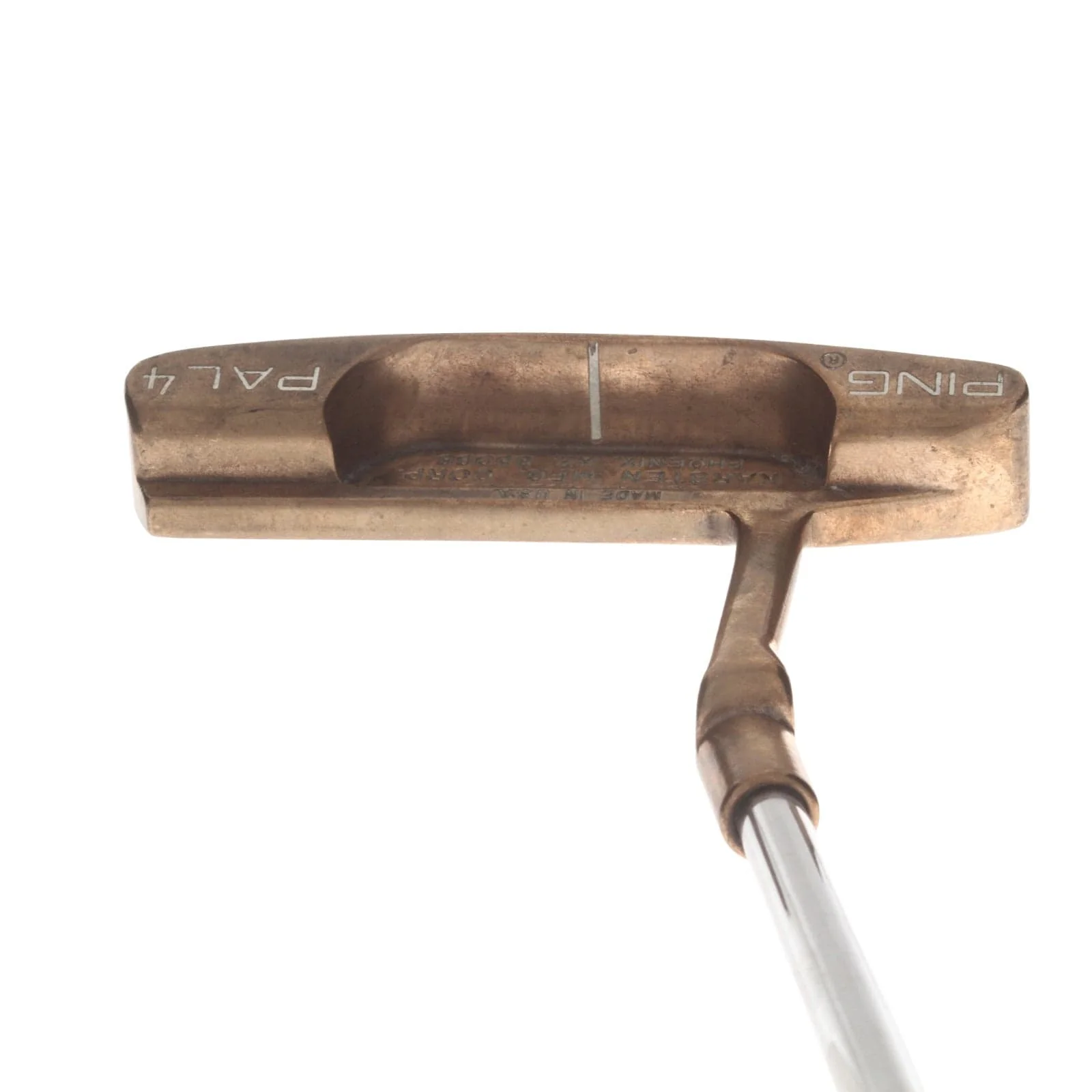 Ping BeCu Pal4 Mens Right Hand Putter 35" Blade - Golf Pride Pro Only Blue Star - Image 2