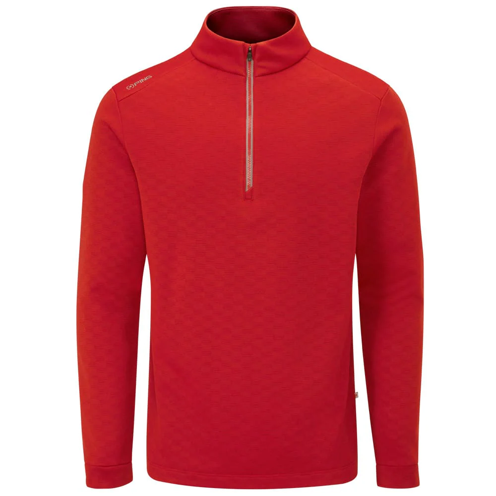 Ping Bexton 1/2 Zip Pullover - Classic Red Multi