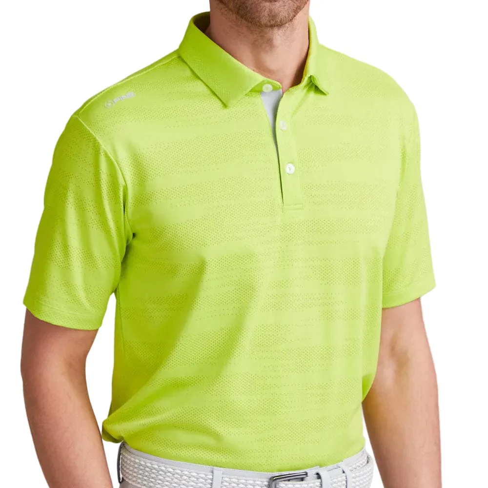Ping Claude Polo Shirt - Lime - Image 3