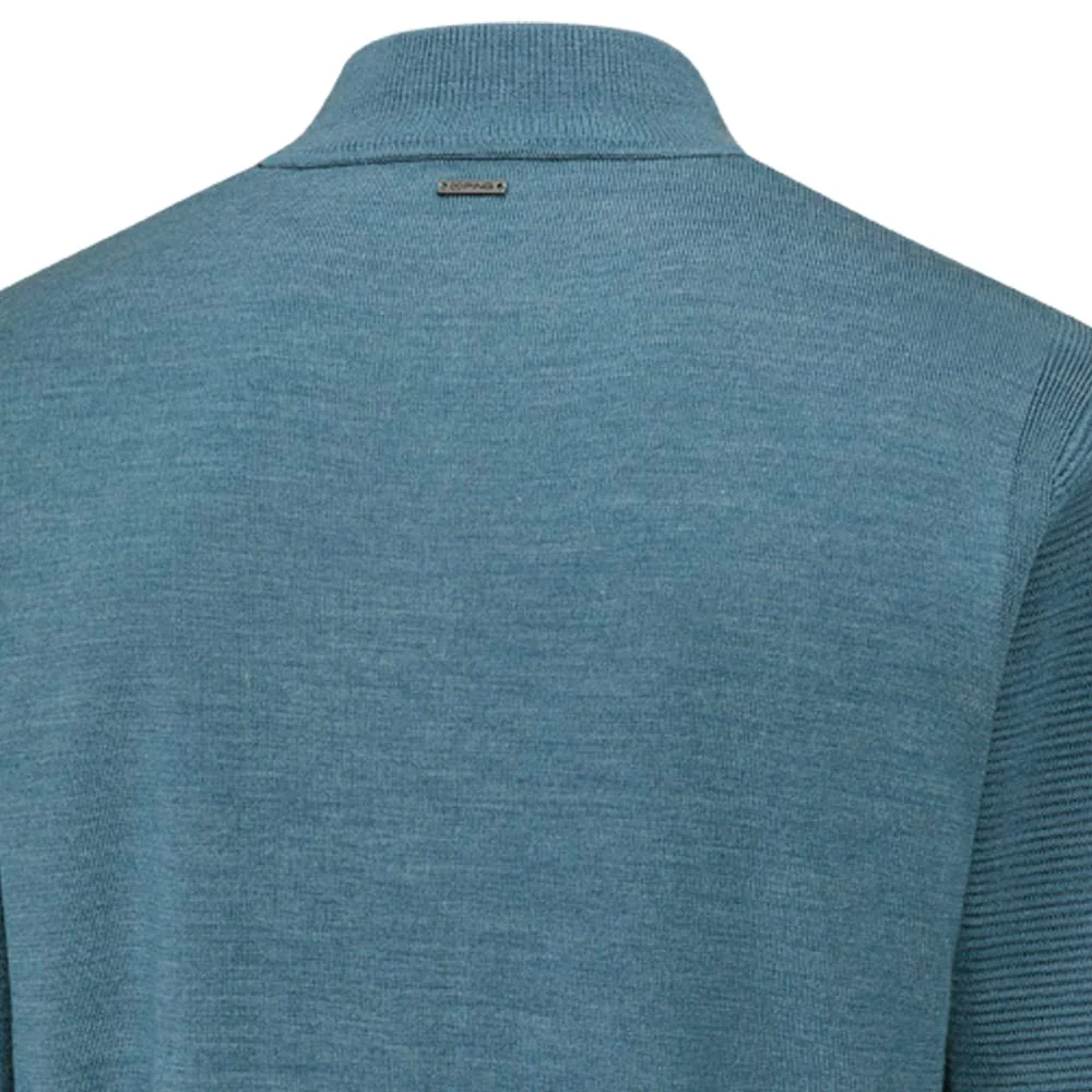 Ping Croy 1/2 Zip Pullover - Blue Fusion Marl - Image 4