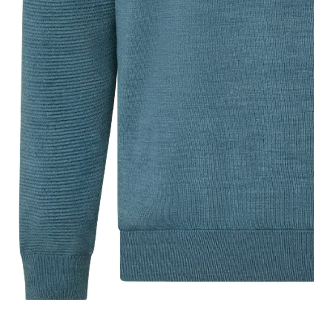 Ping Croy 1/2 Zip Pullover - Blue Fusion Marl - Image 5