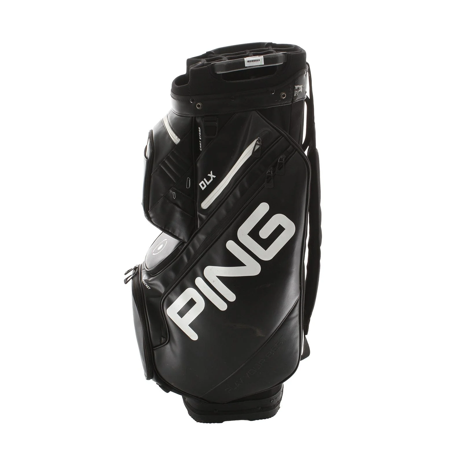 Ping DLX Cart Bag - Black/White