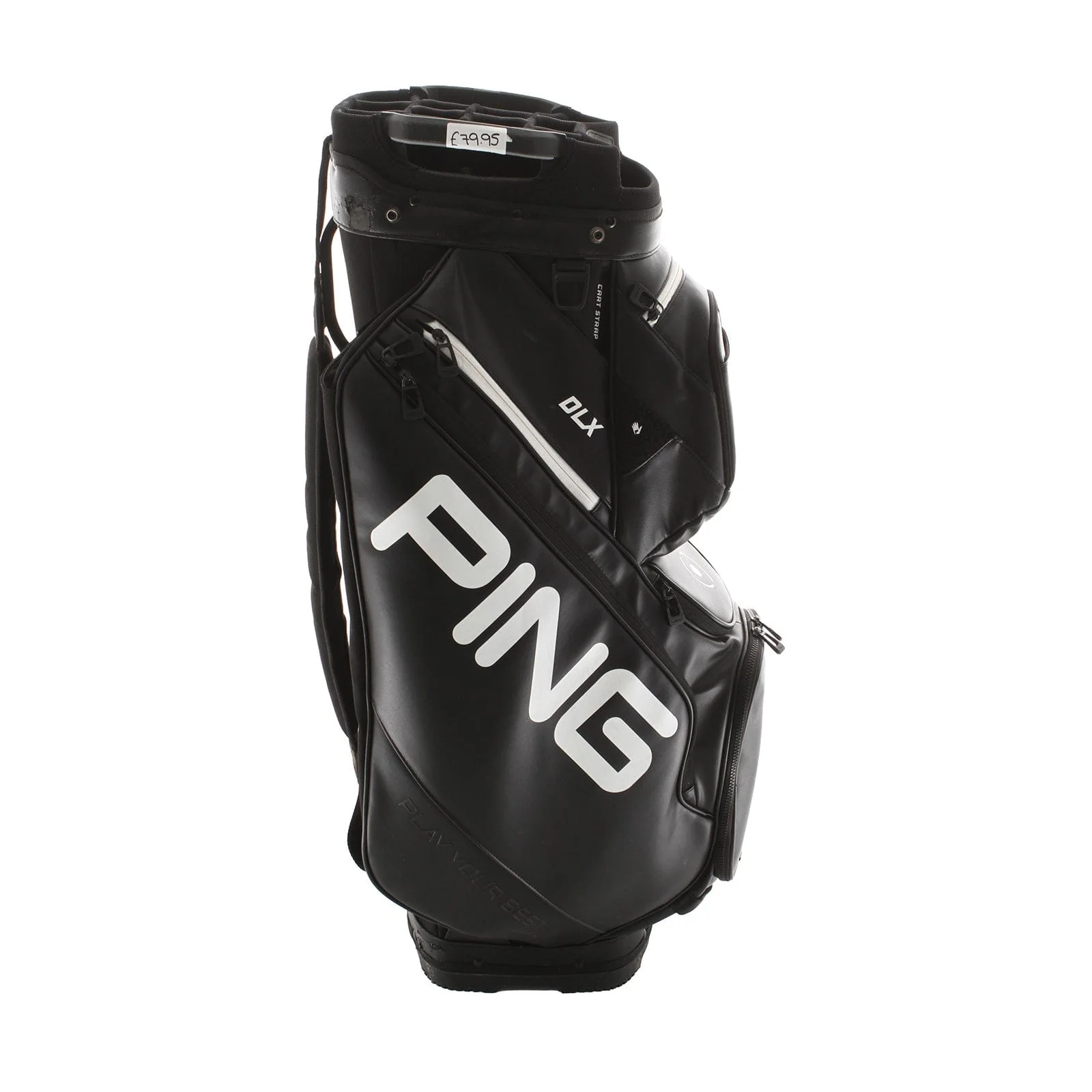 Ping DLX Cart Bag - Black/White - Image 3