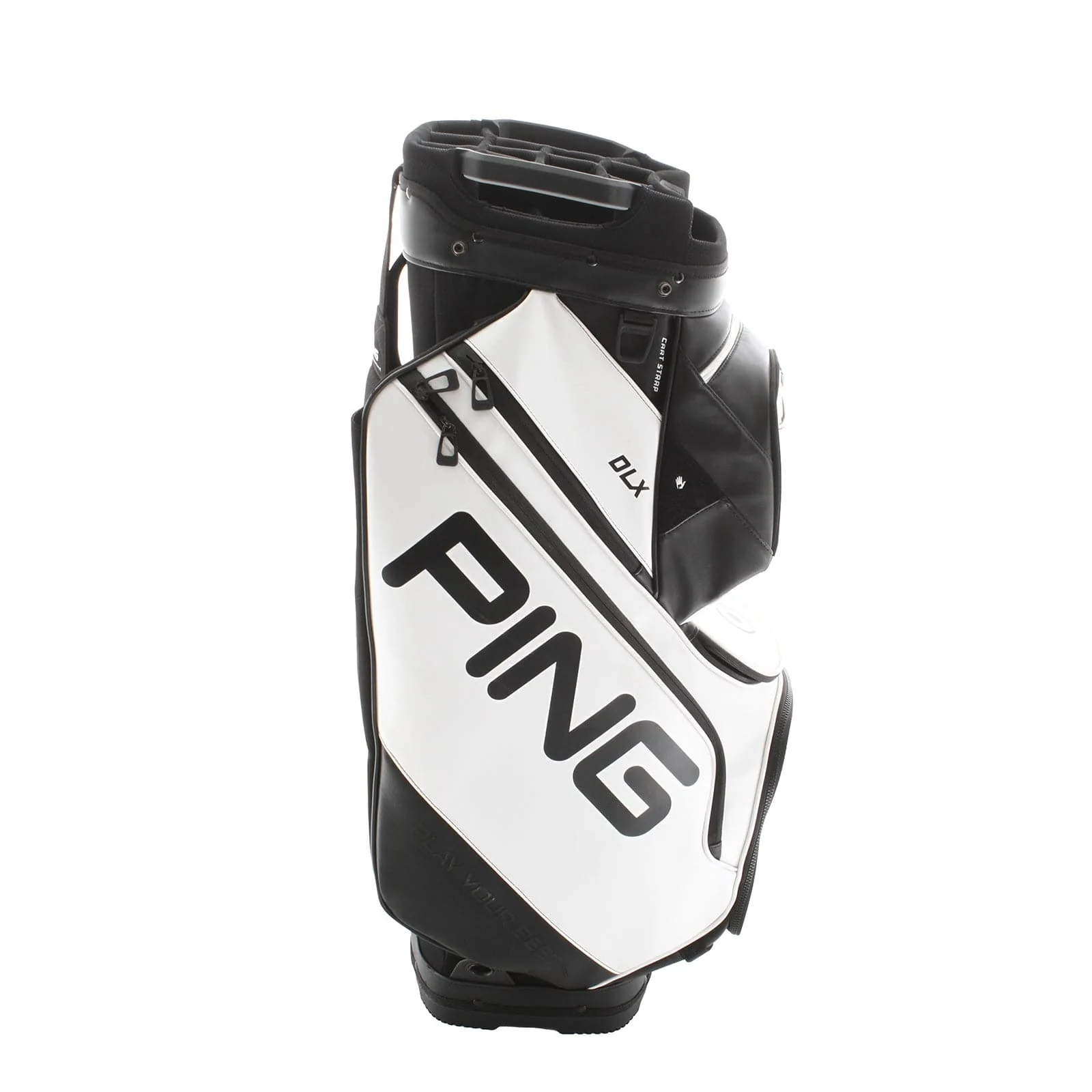 Ping DLX Cart Bag - White/Black - Image 3