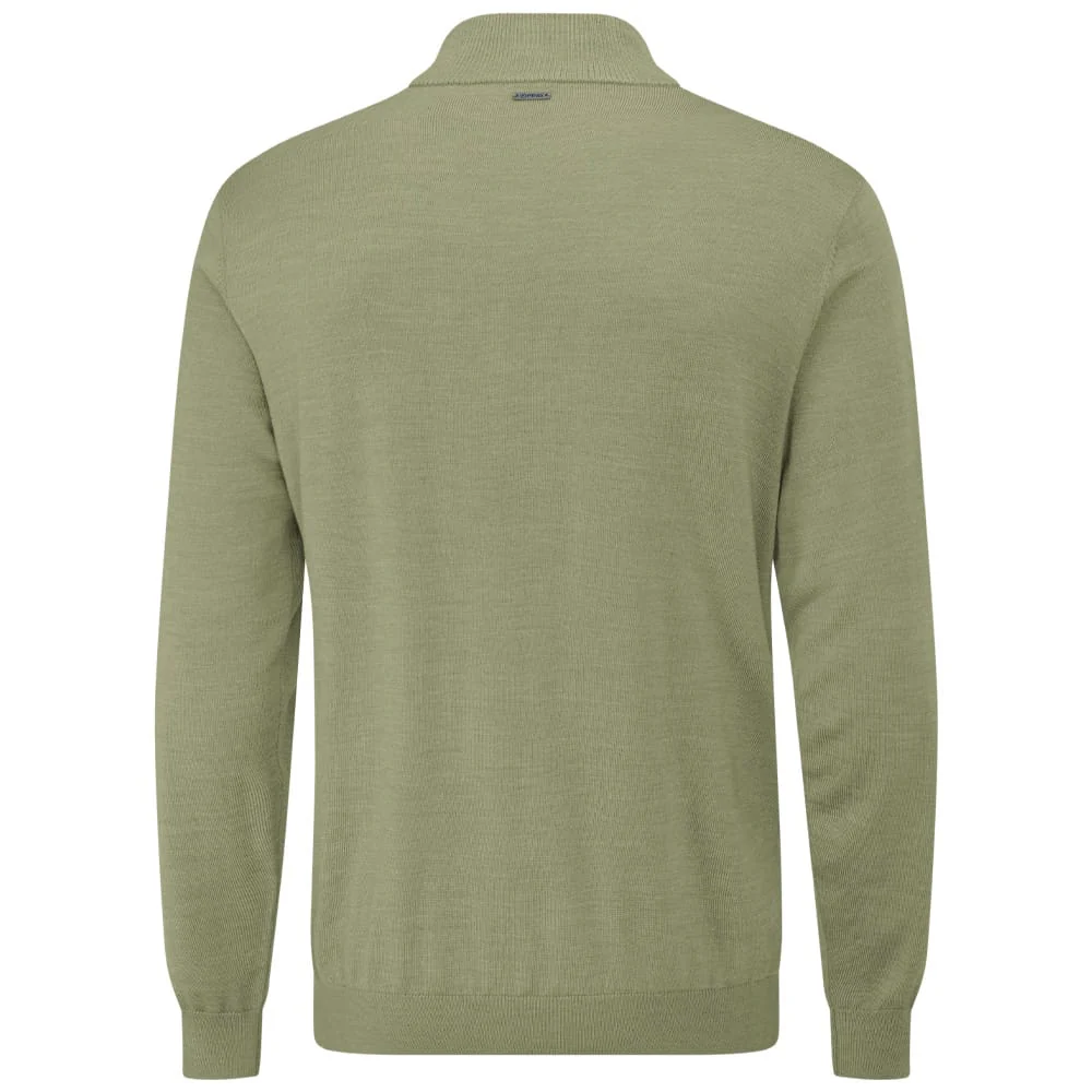Ping Dorset 1/4 Zip Pullover - Lichen Marl - Image 2
