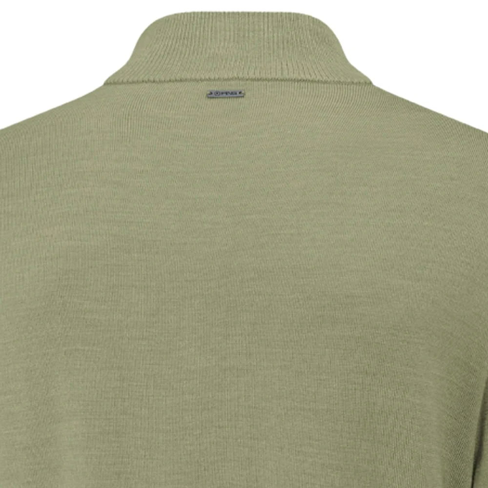Ping Dorset 1/4 Zip Pullover - Lichen Marl - Image 5