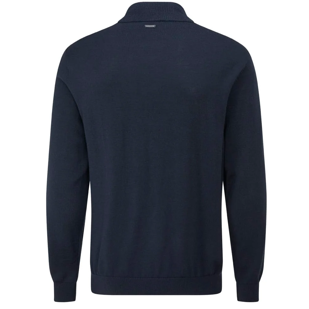 Ping Dorset 1/4 Zip Pullover - Navy - Image 2