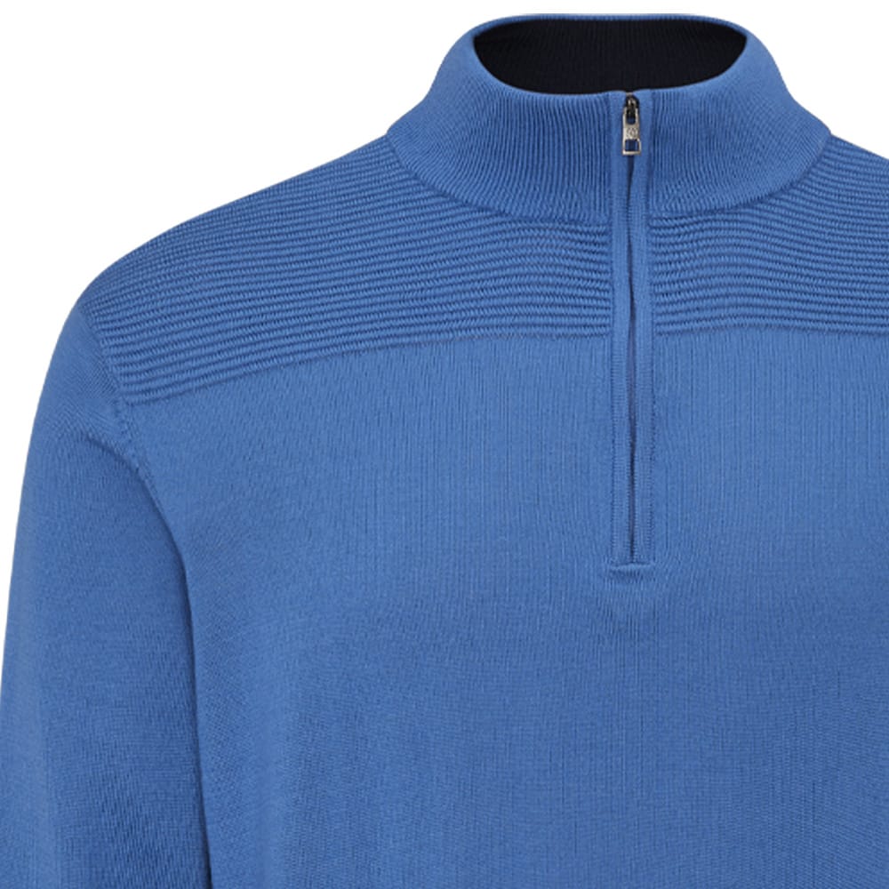 Ping Dorset 1/4 Zip Pullover - Tidal Blue - Image 3
