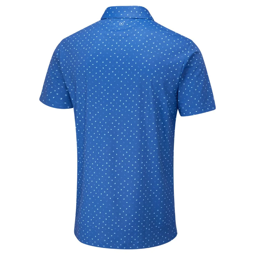 Ping Ephron Polo Shirt - Bright Cobalt Multi - Image 2