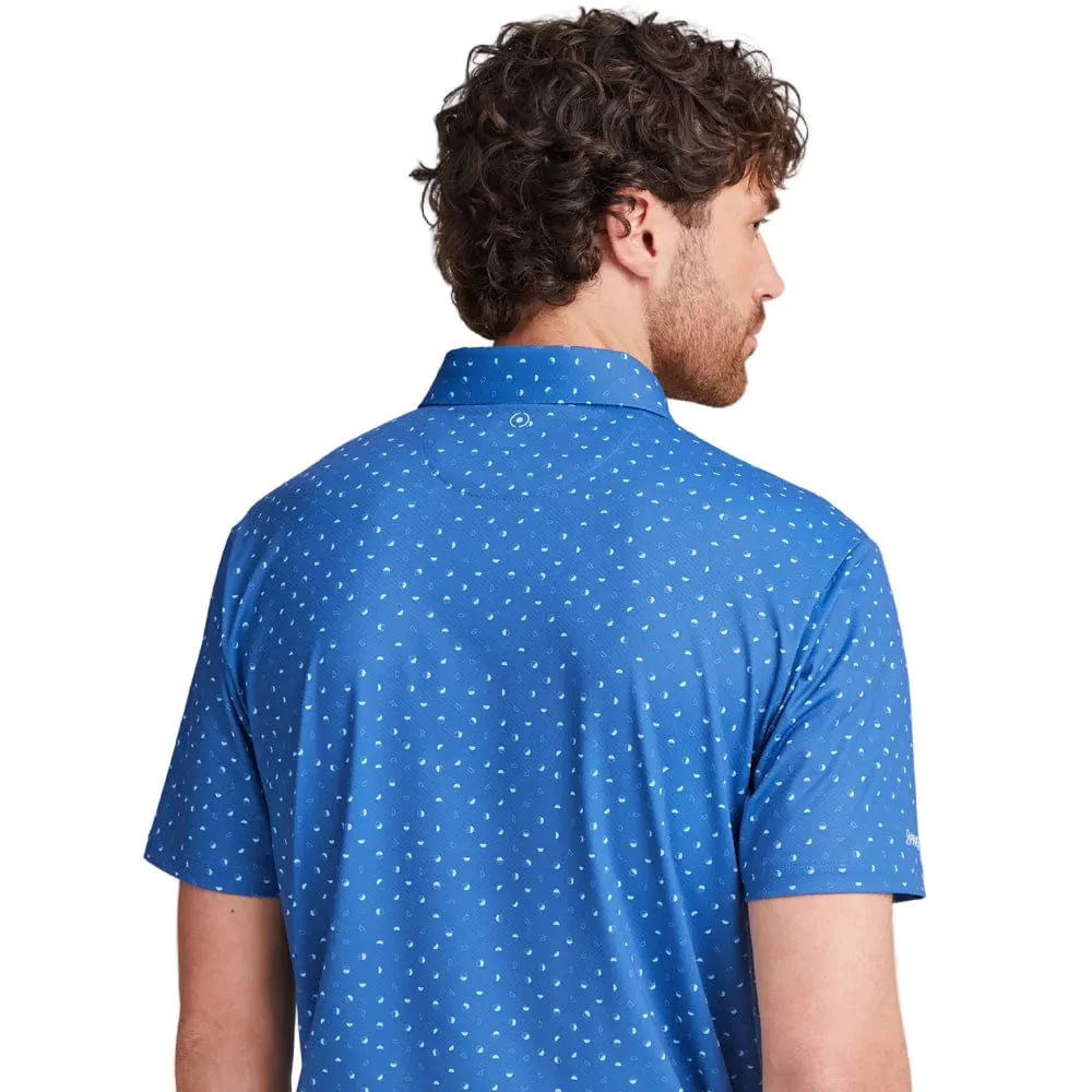 Ping Ephron Polo Shirt - Bright Cobalt Multi - Image 5