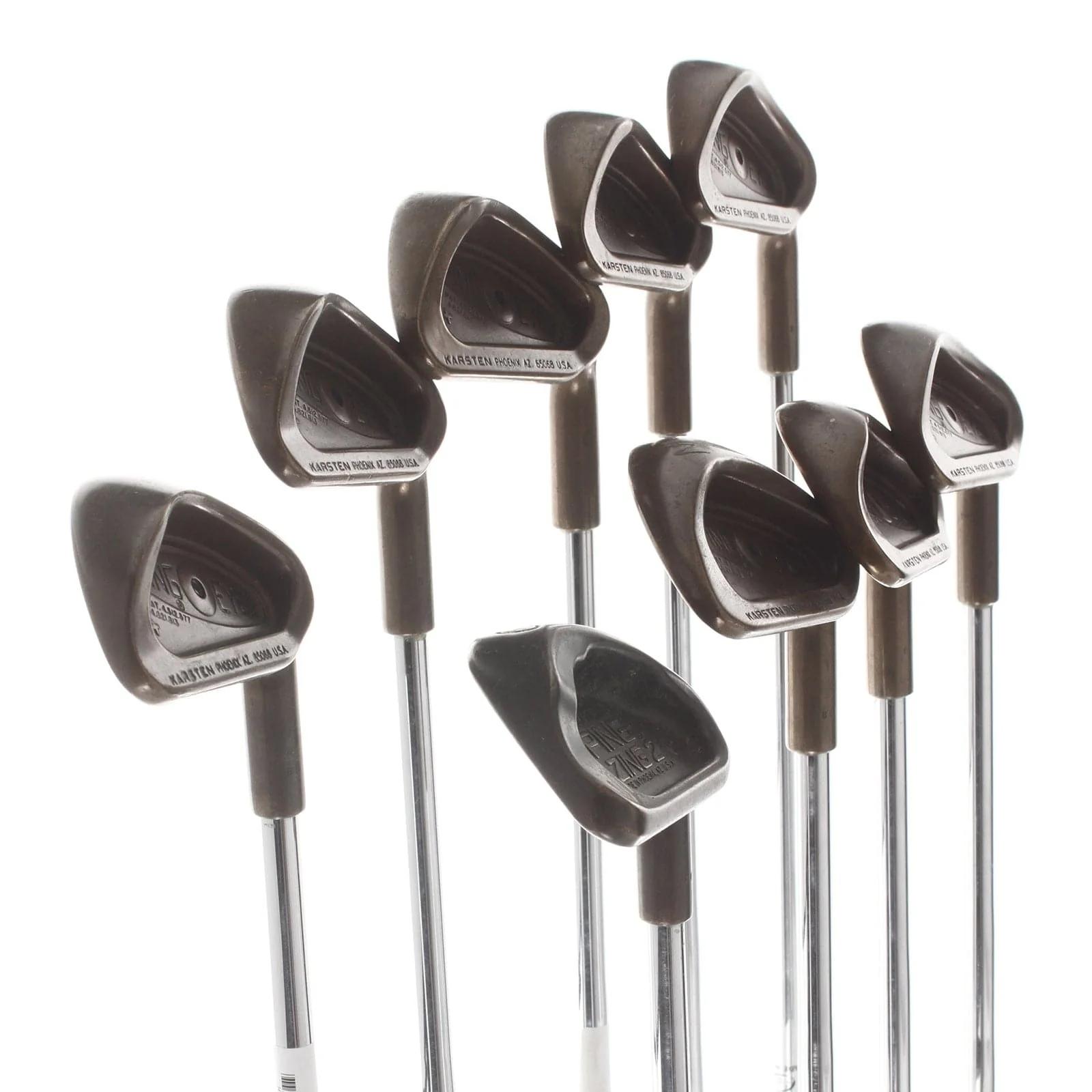 Ping Eye 2 BeCu Steel Mens Right Hand Irons 3-SW Black Dot Regular - Dynamic Gold SL - Image 2