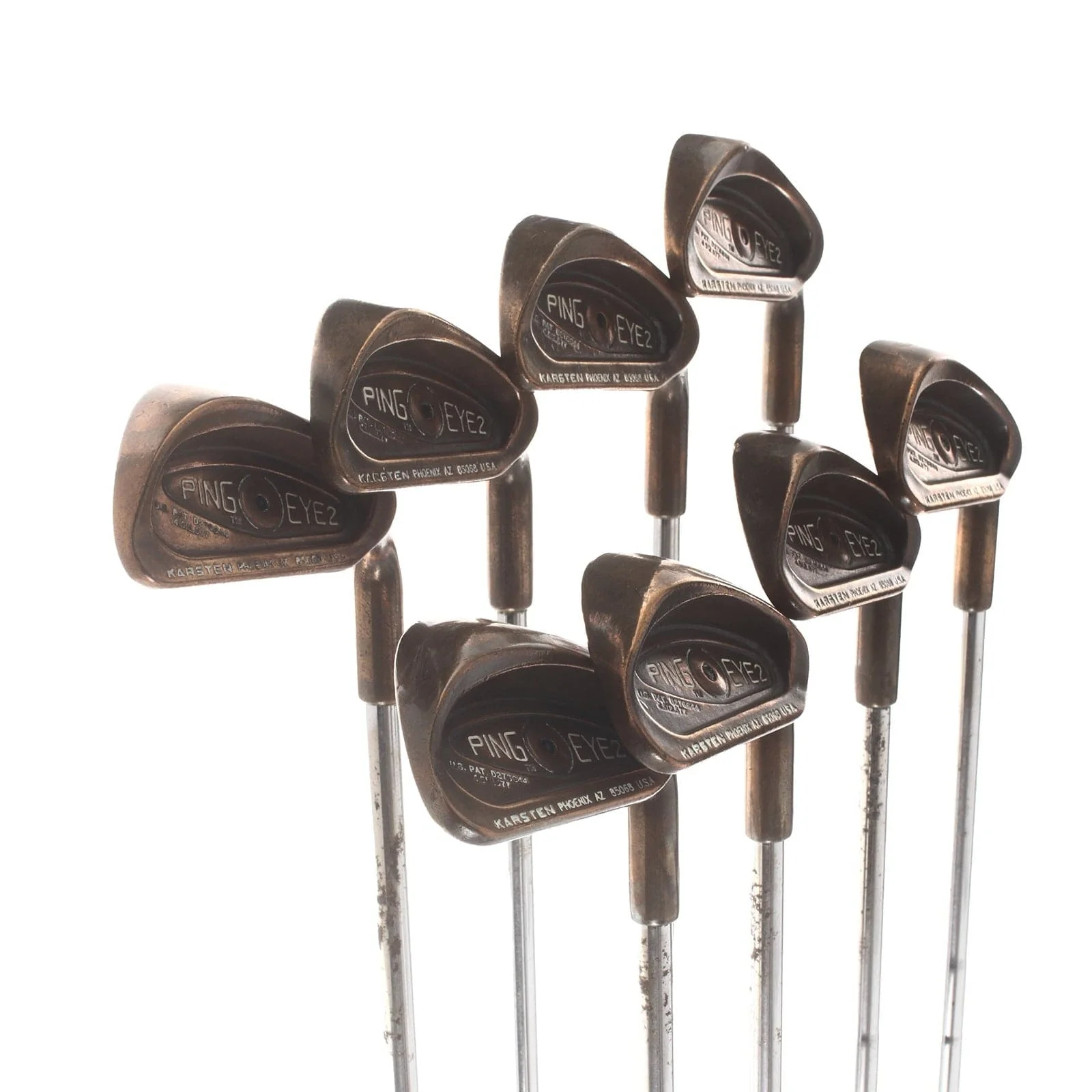 Ping Eye 2 Steel Mens Right Hand Irons 3-PW Black Dot Regular - Ping ZZ Lite - Image 2