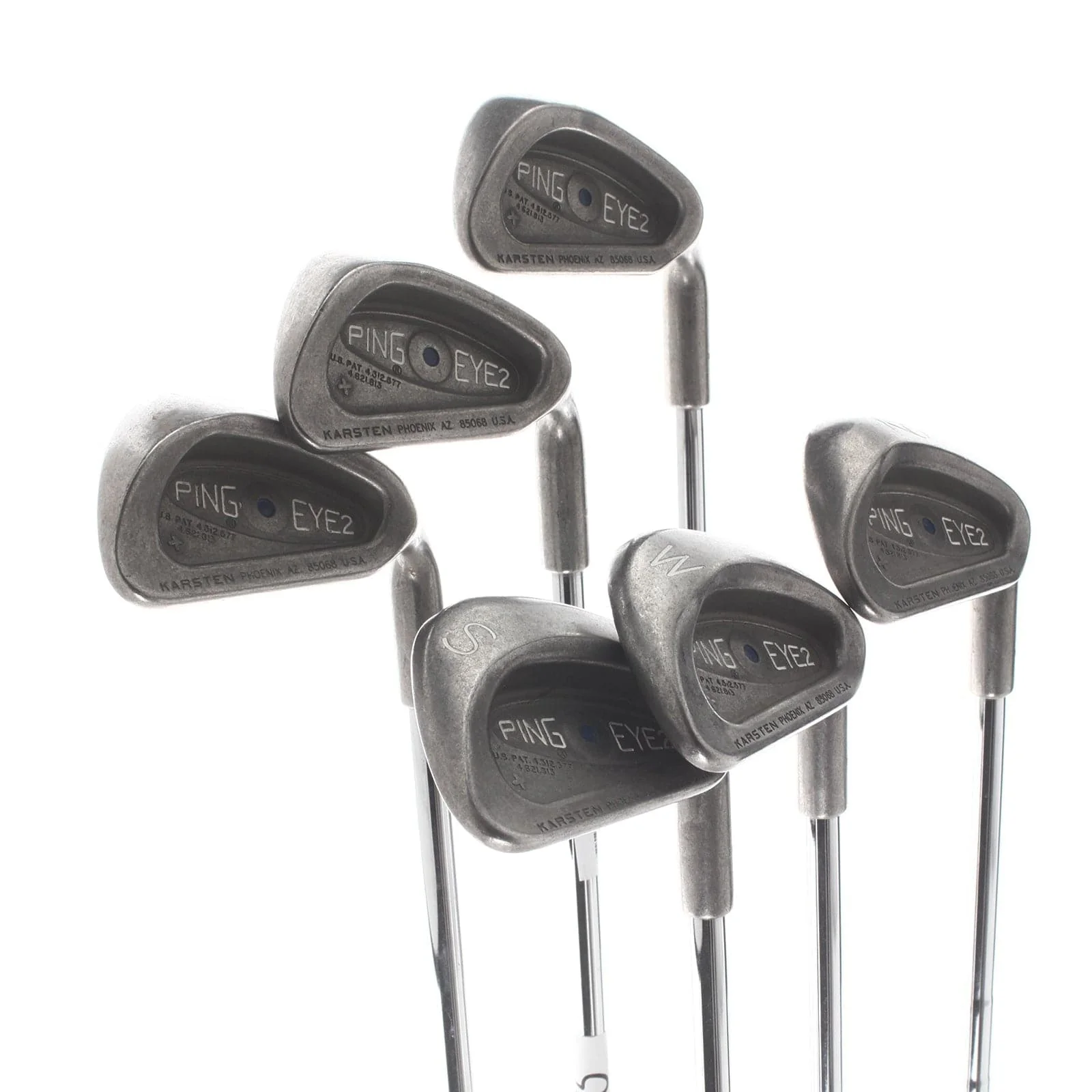 Ping Eye 2 Steel Mens Right Hand Irons 3-SW Blue Dot 1* Upright Lite - Ping ZZ Lite - Image 2