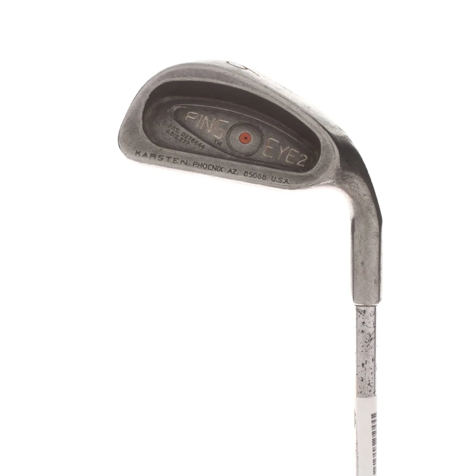Ping Eye2 Steel Mens Right Hand 6 Iron Orange Dot 2.25* Flat Regular - Ping