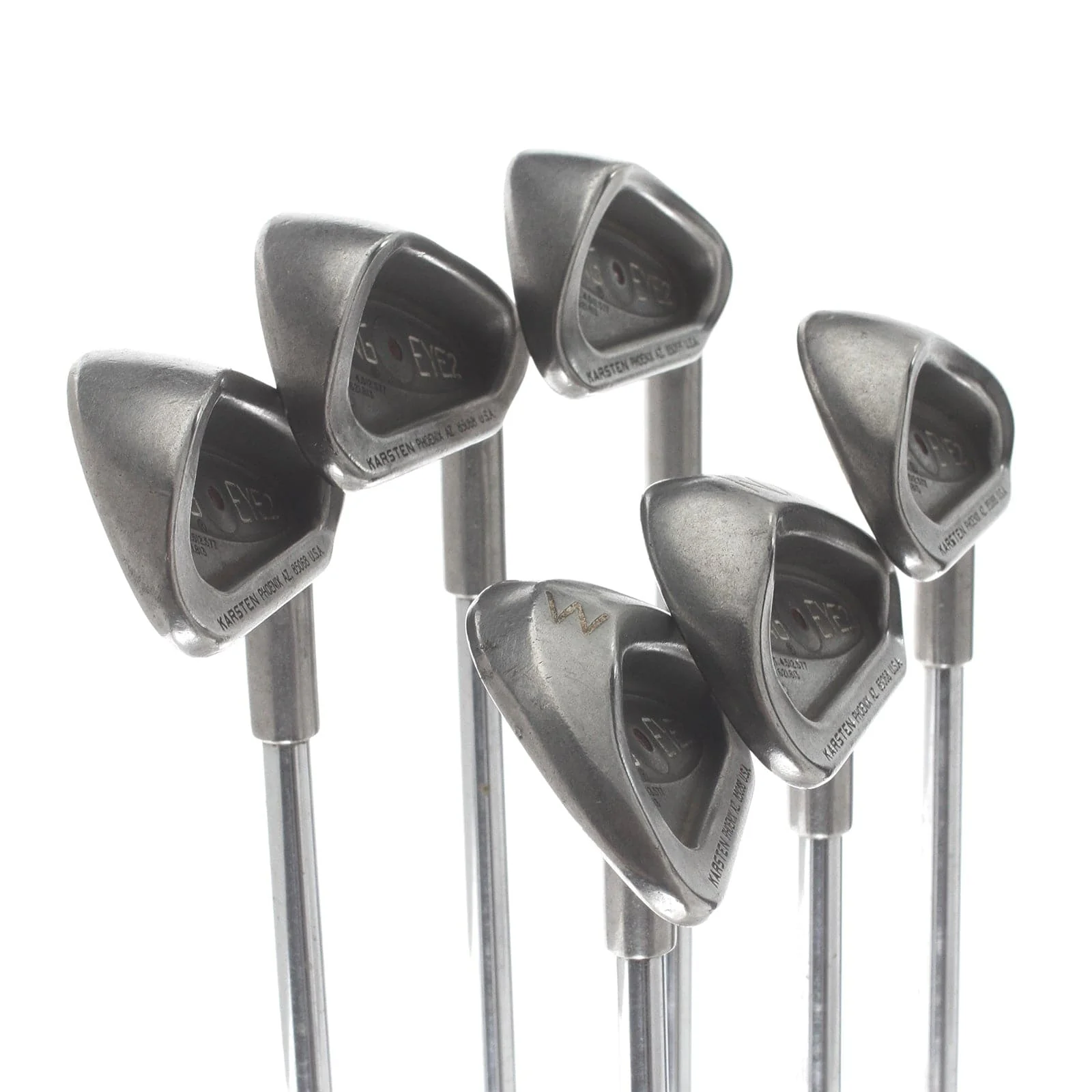 Ping Eye2 Steel Mens Right Hand Irons 5-PW Red Dot 0.75* Flat Regular - Ping - Image 2