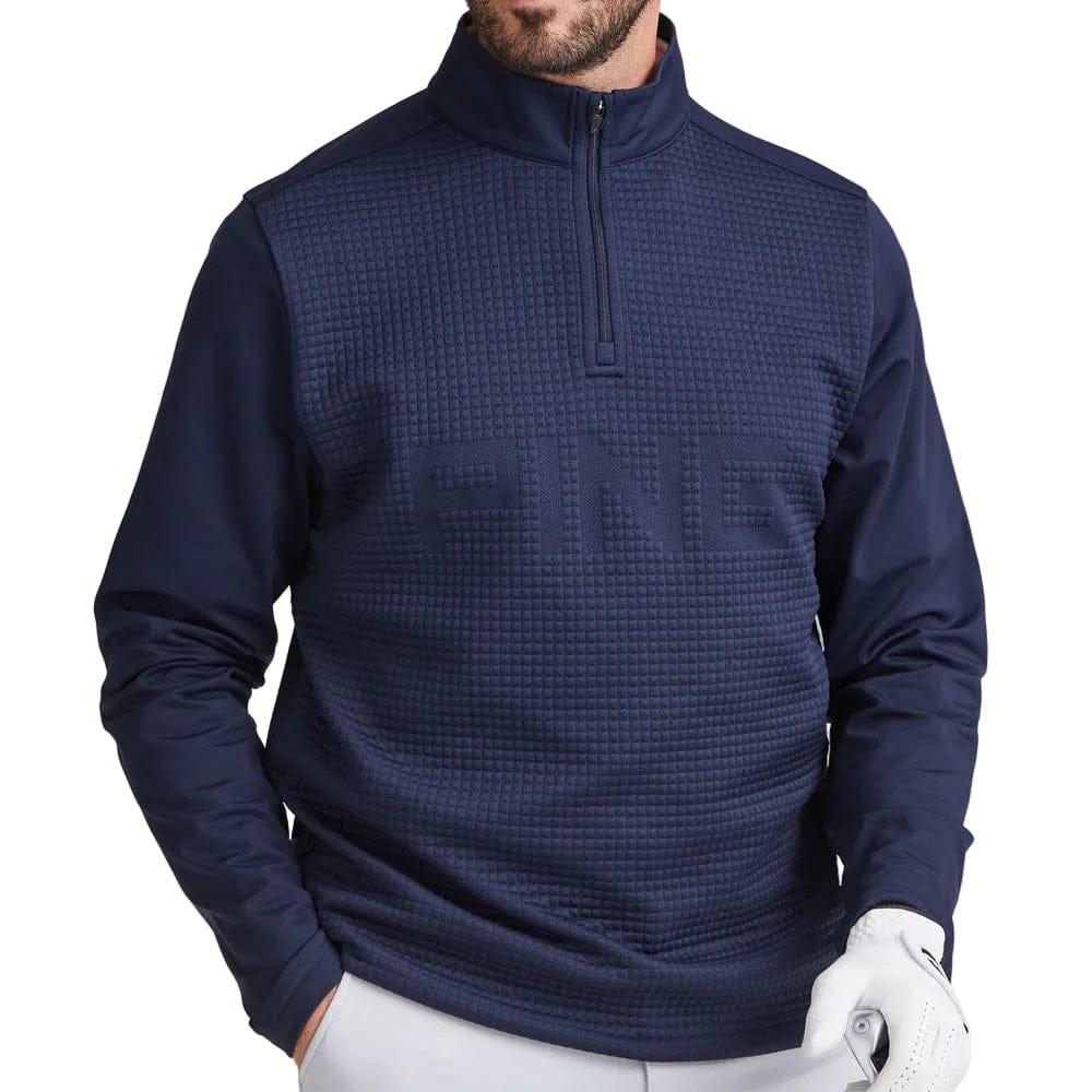Ping Faron 1/4 Zip Pullover - Navy - Image 4