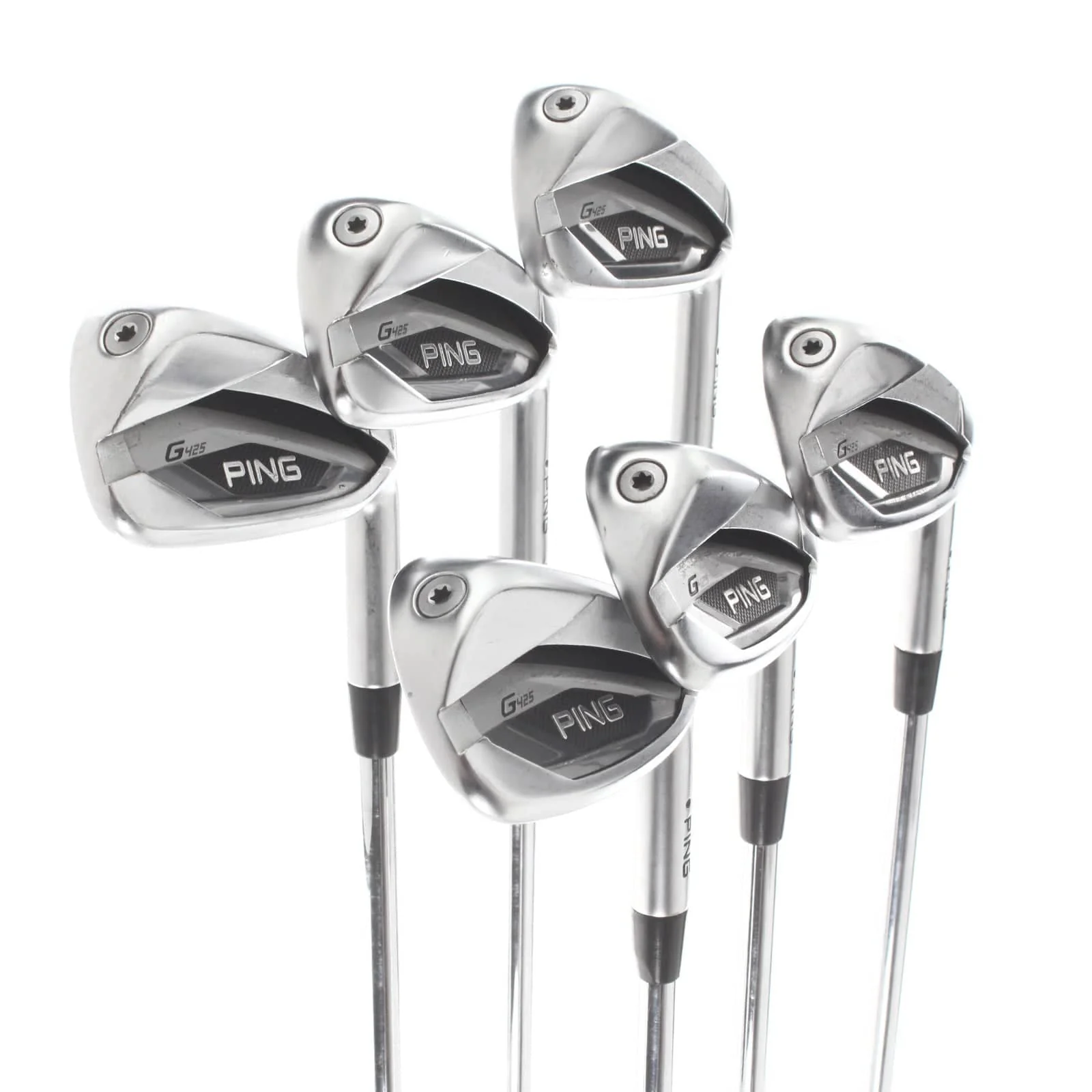Ping G-425 Steel Mens Right Hand Irons 5-PW Black Dot Regular - AWT 2.0 85g - Image 2
