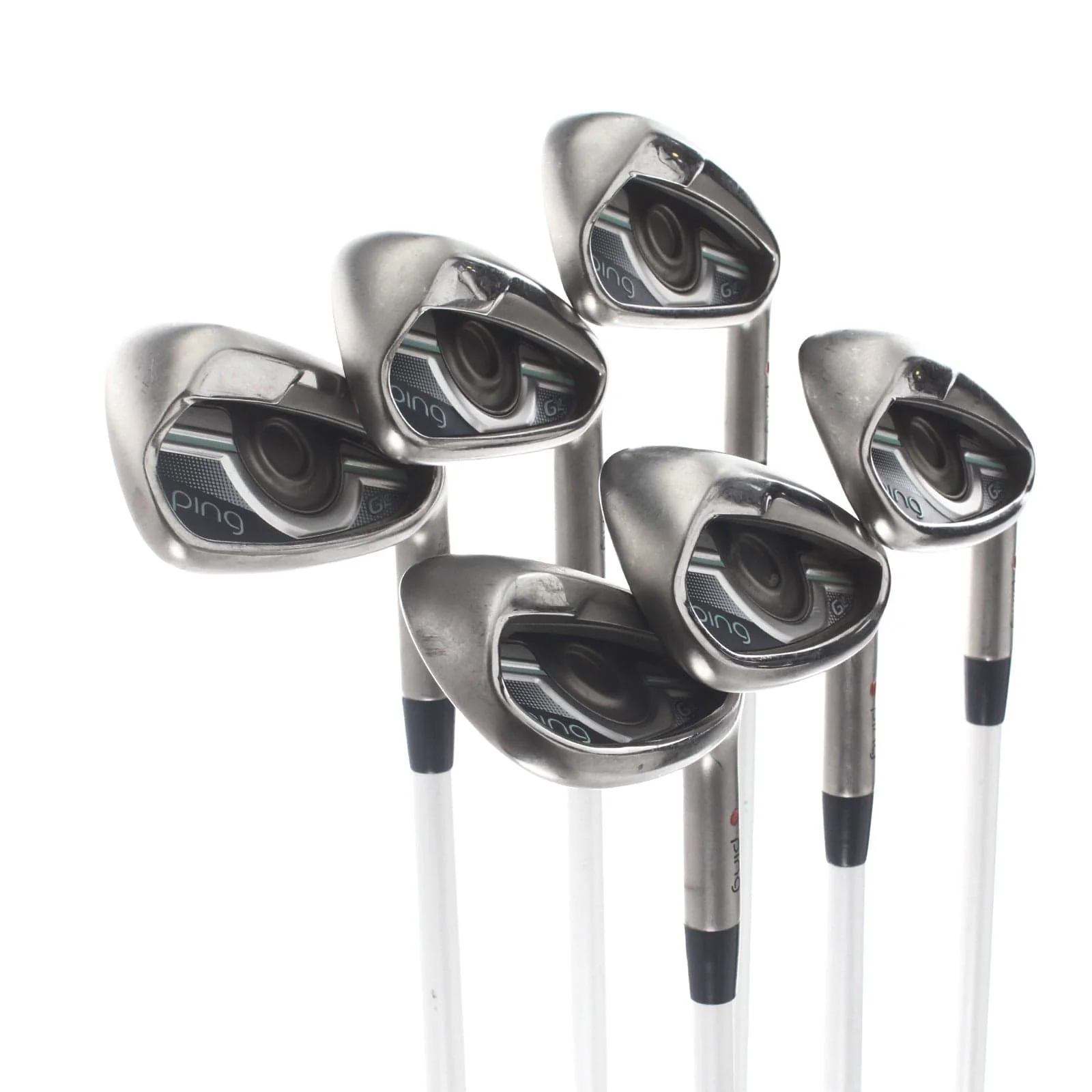 Ping G Le2 Graphite Ladies Right Hand Irons 6-SW Red Dot 1* Flat Ladies - Ping ULT230 - Image 2