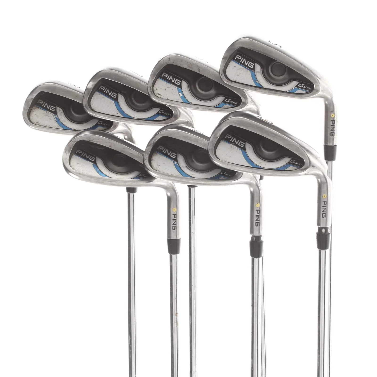 Ping G Max Steel Mens Right Hand Irons 5-SW Regular - Ping