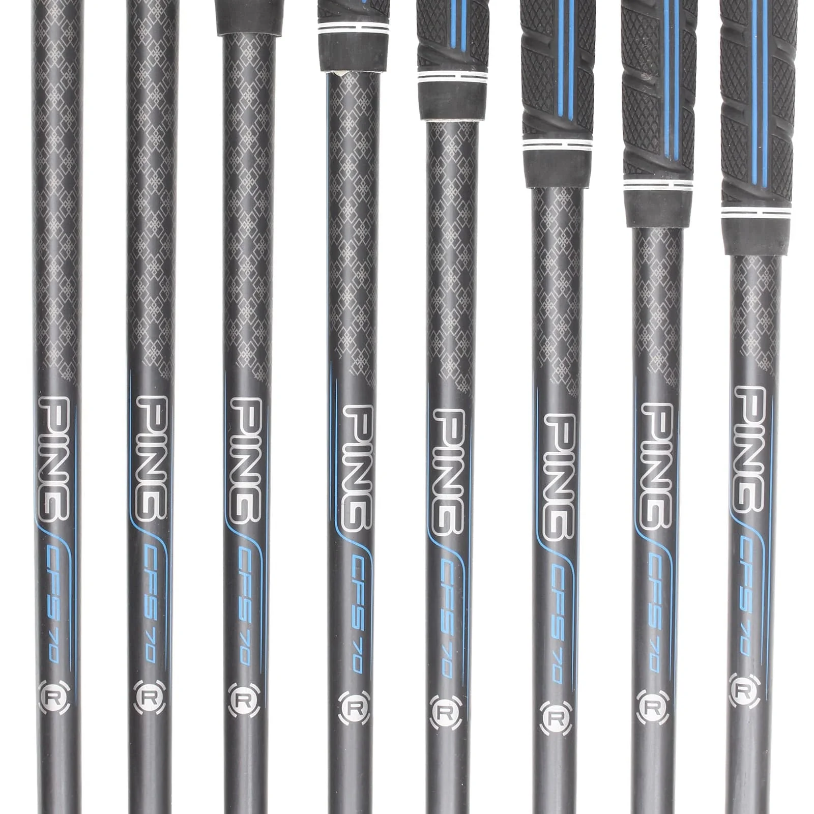 Ping G Series Graphite Mens Right Hand Irons 4-SW Blue Dot 1* Upright Regular - Ping CFS 70 - Image 6