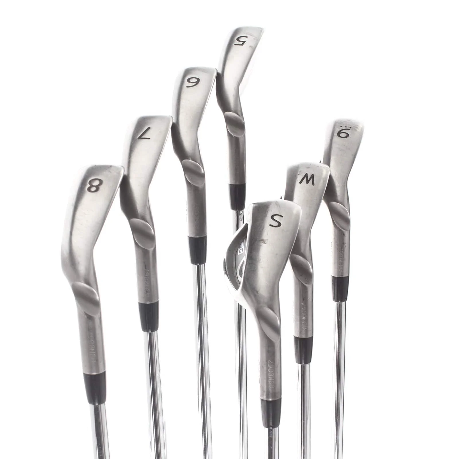 Ping G Steel Mens Right Hand Irons 5-SW Green Dot 2* Upright Regular - Ping AWT 2.0 - Image 3