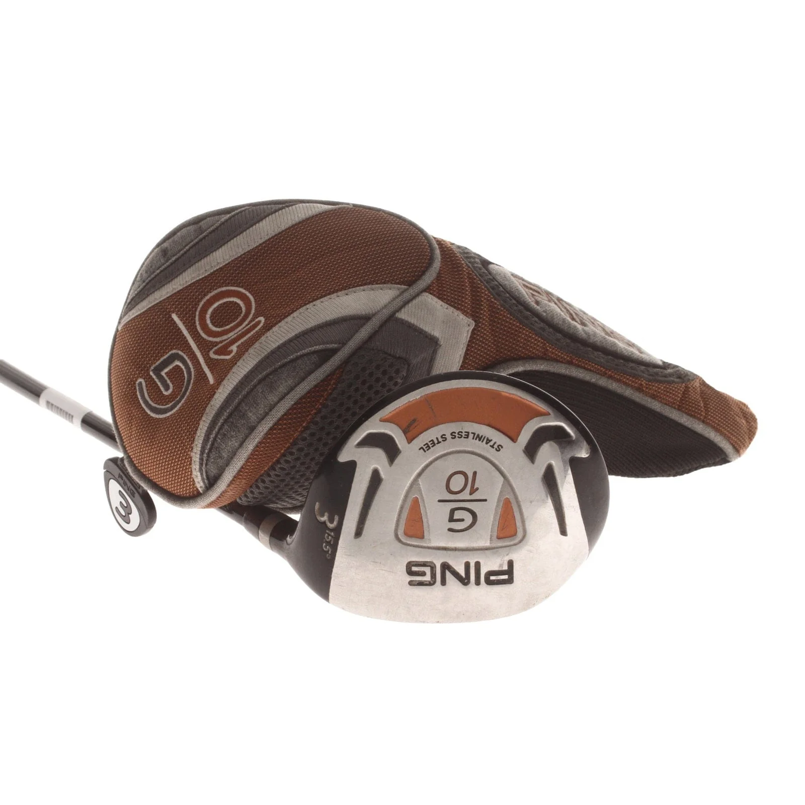 Ping G10 Graphite Mens Right Hand Fairway 3 Wood 14.5* Stiff - Grafalloy ProLaunch Red FW