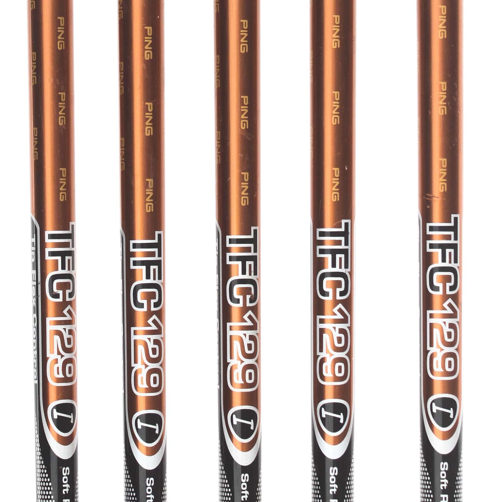 Ping G10 Graphite Mens Right Hand Irons 7-SW Orange Dot 2.25* Flat Regular - Ping 129 - Image 6