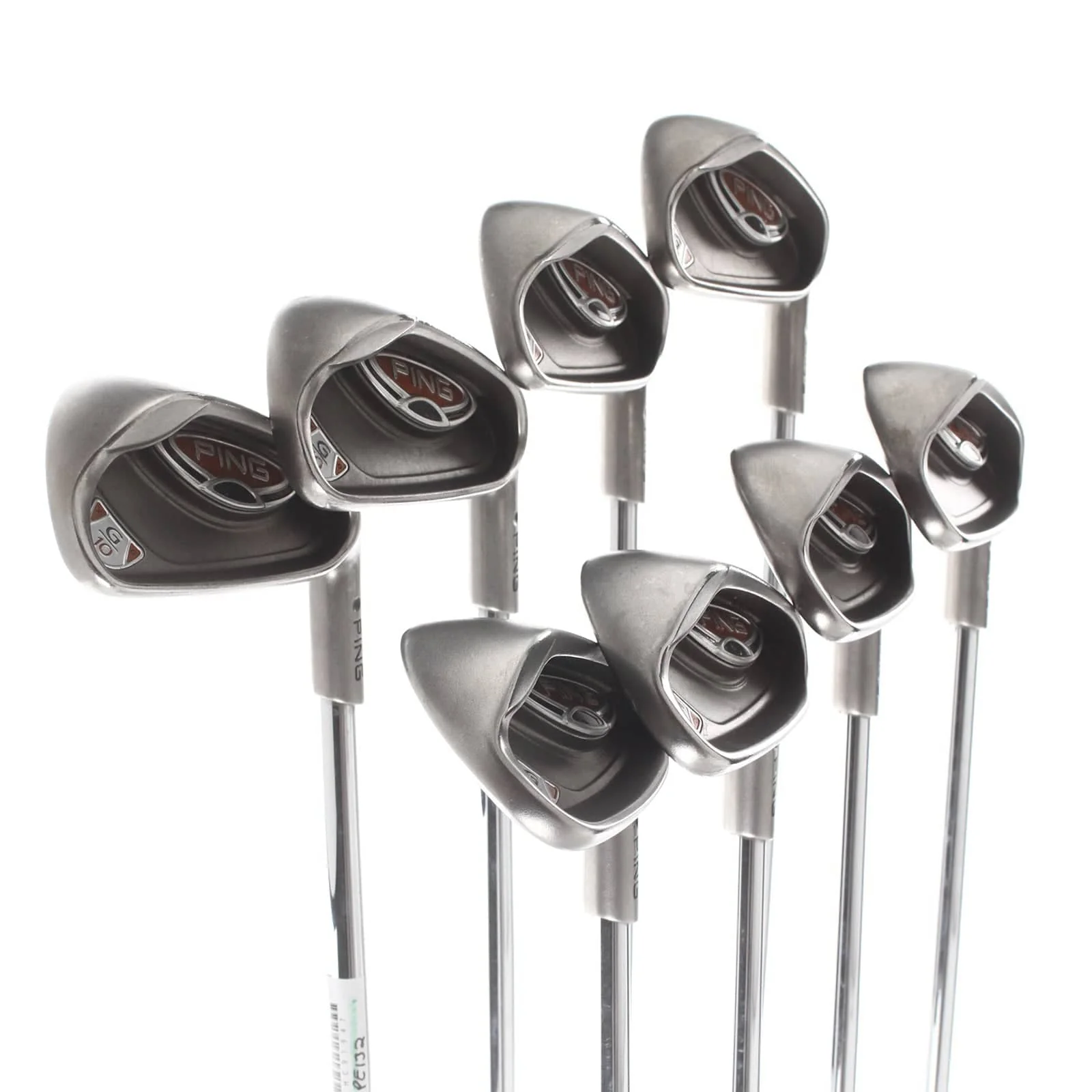 Ping G10 Steel Mens Right Hand Irons 4-SW Black Dot Regular - Ping AWT - Image 2
