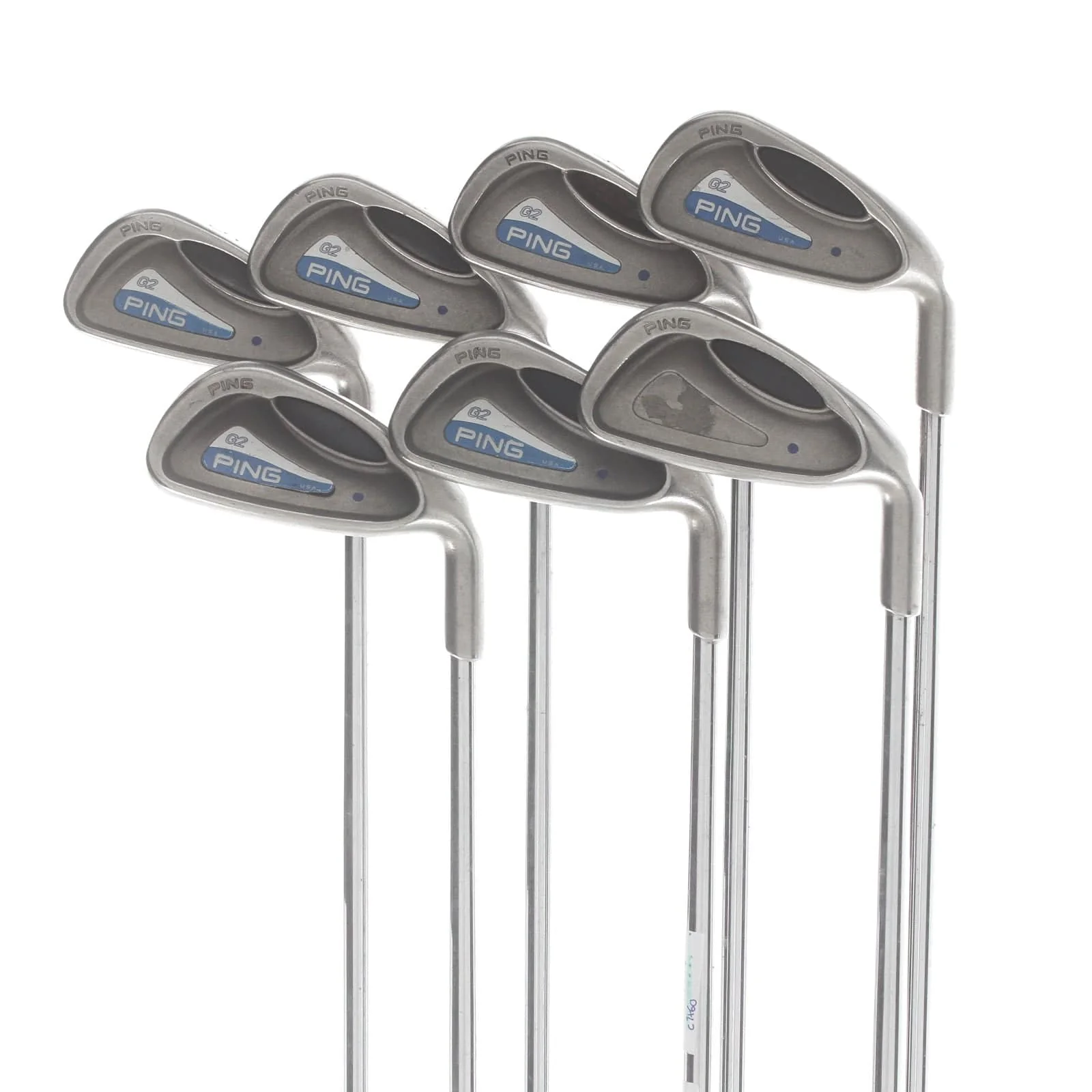 Ping G2 Steel Mens Right Hand Irons 3-9 Blue Dot 1* Upright Regular -