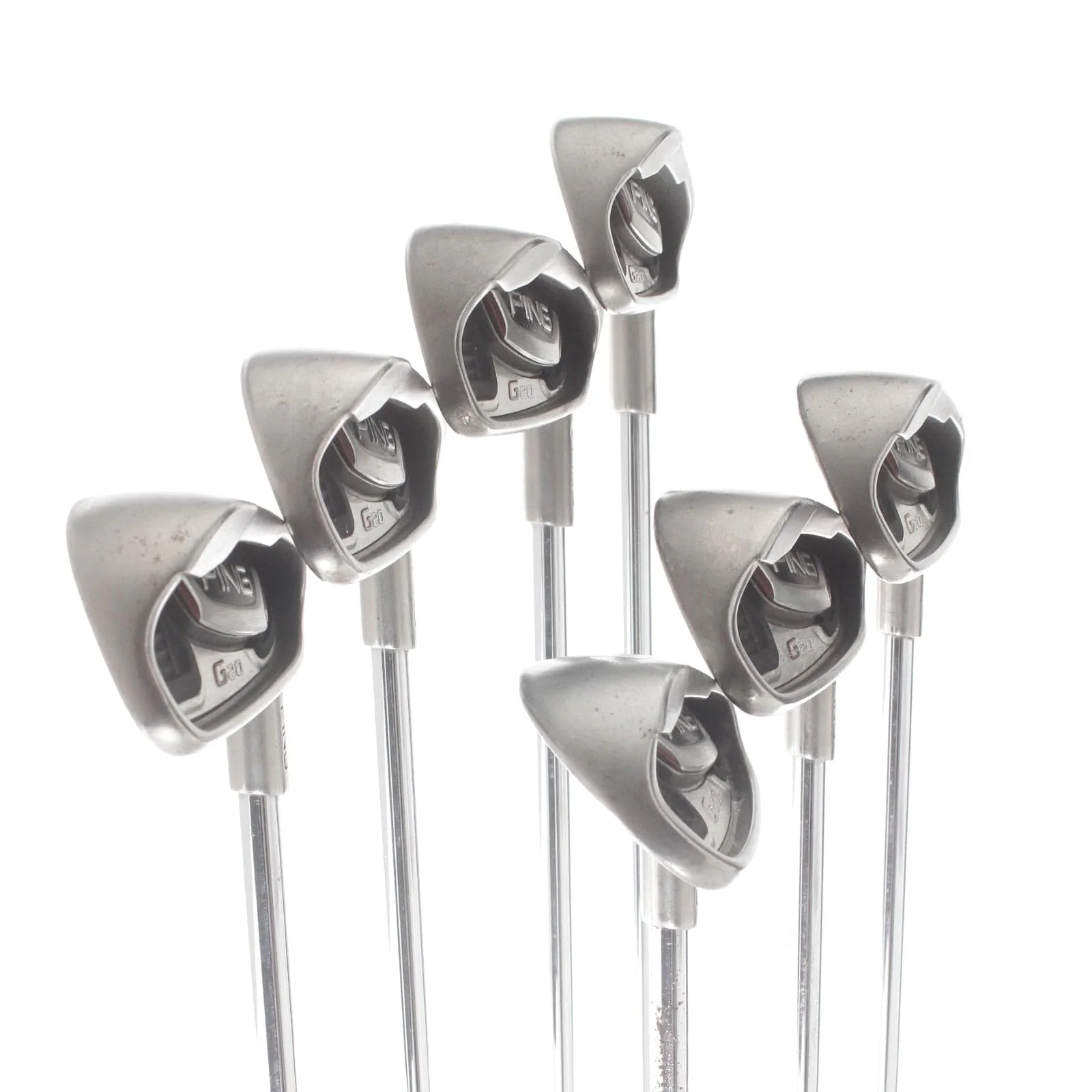 Ping G20 Steel Mens Right Hand Irons 4-SW Black Dot Regular - CFS - Image 2