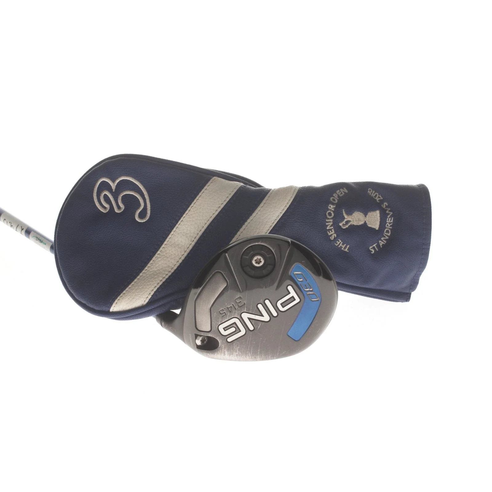 Ping G30 Graphite Mens Right Hand Fairway 3 Wood 14.5* Regular - Ping TFC 419