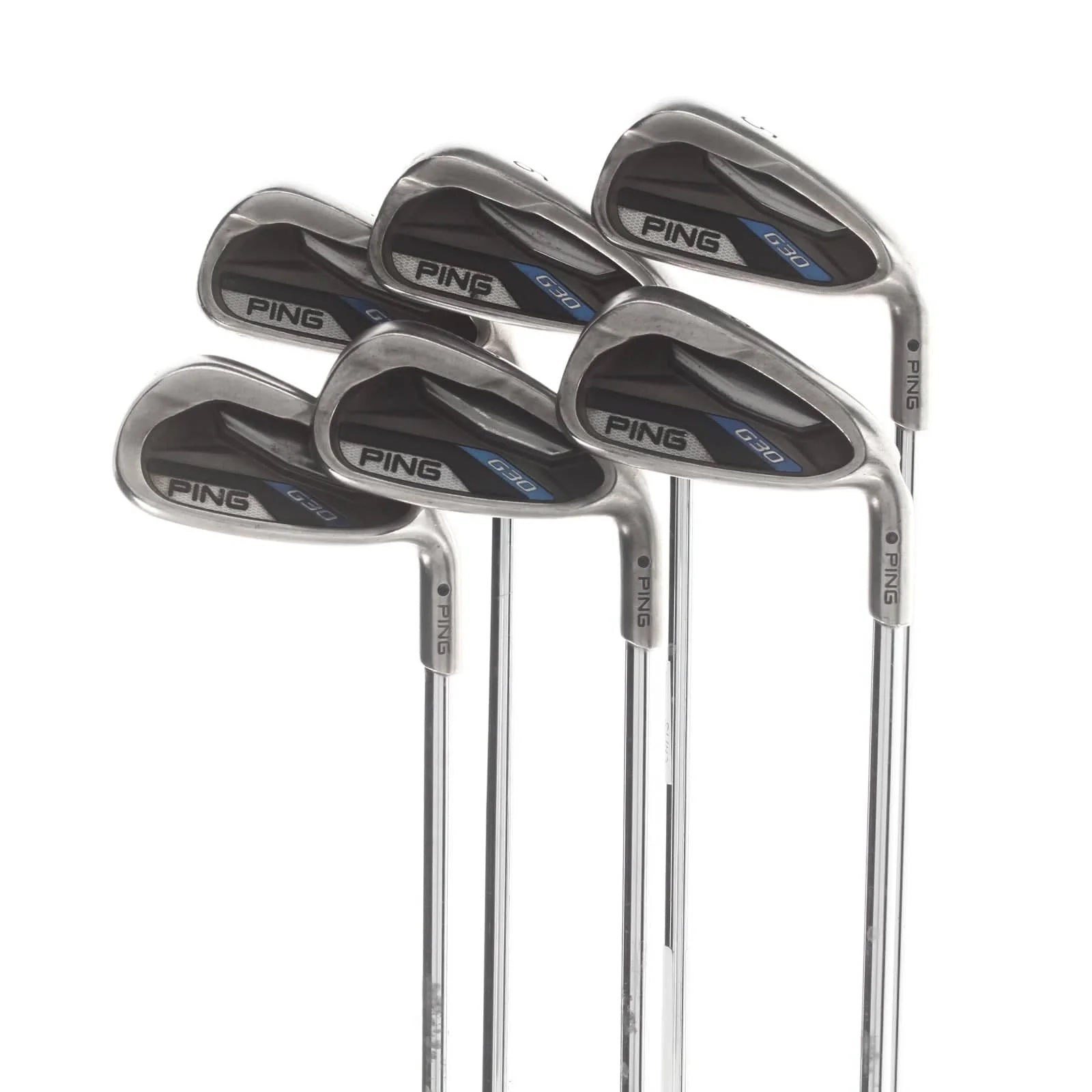 Ping G30 Steel Mens Right Hand Irons 5-PW Black Dot Regular - Ping CFS