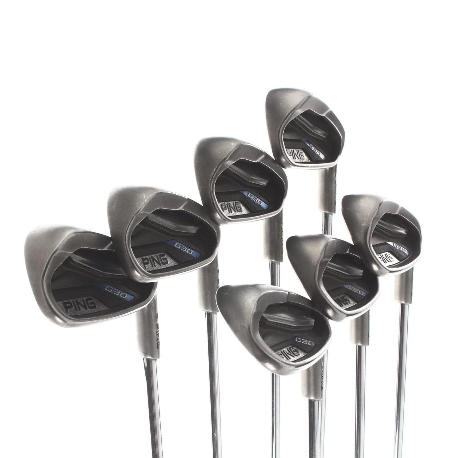 Ping G30 Steel Mens Right Hand Irons 5-SW Black Dot Regular - Ping CFS - Image 2