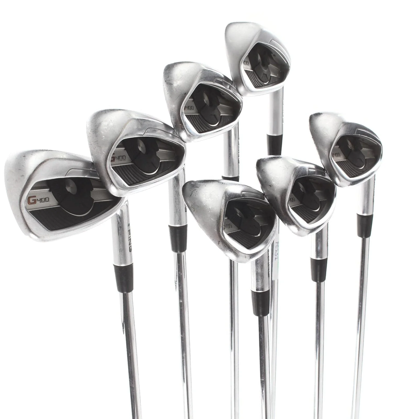 Ping G400 Steel Mens Right Hand Irons 5-UW 2* Upright Regular - Ping AWT 2.0 - Image 2