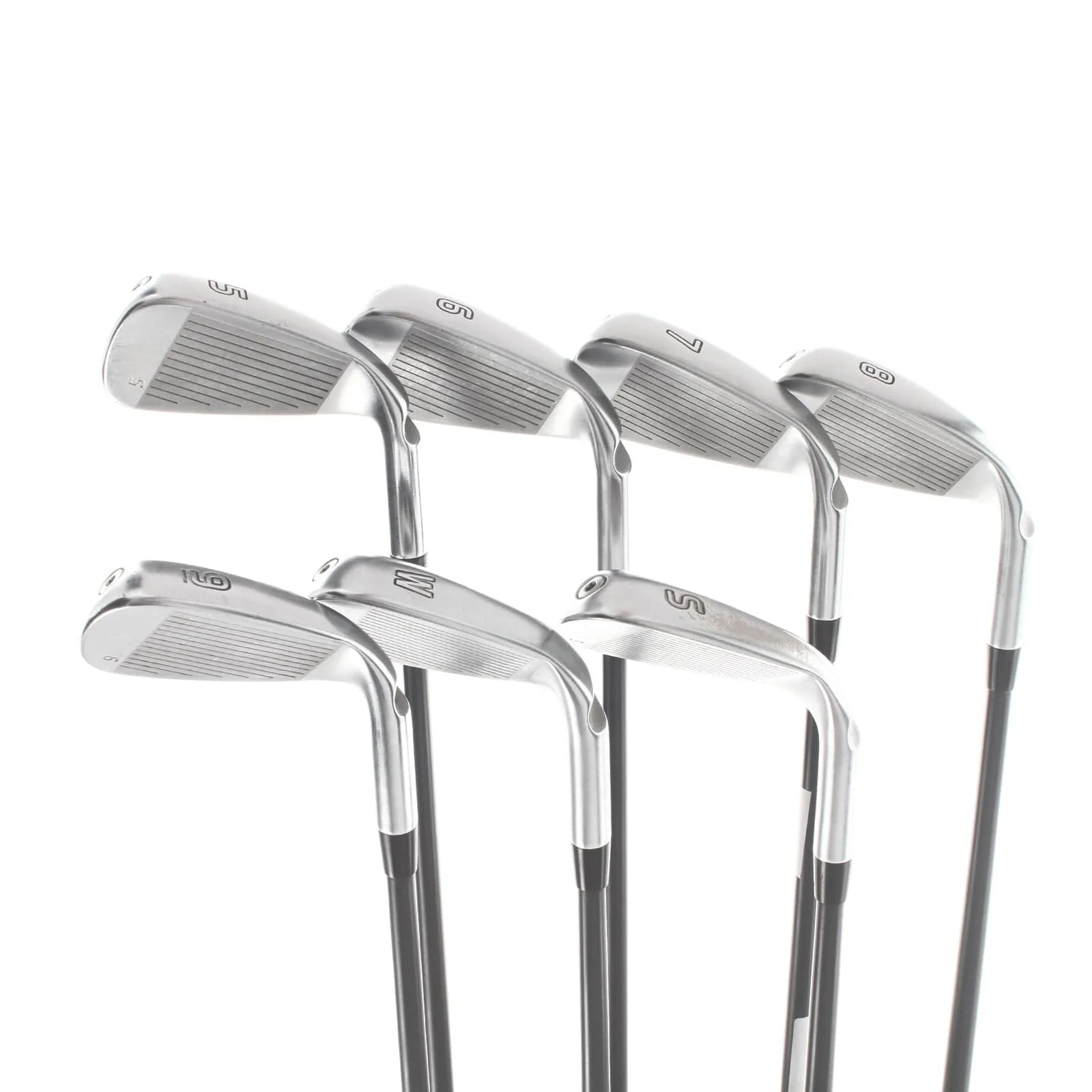 Ping G410 Graphite Mens Left Hand Irons 5-SW Green Dot 2* Upright Soft Regular - Ping Alta CB AWT - Image 3