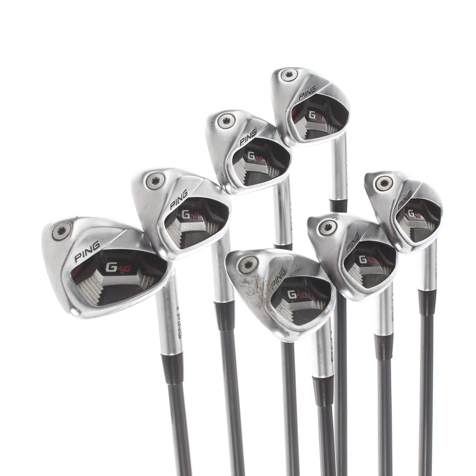 Ping G410 Graphite Mens Right Hand Irons 5-SW Green Dot 2* Upright Regular - Alta CB - Image 2