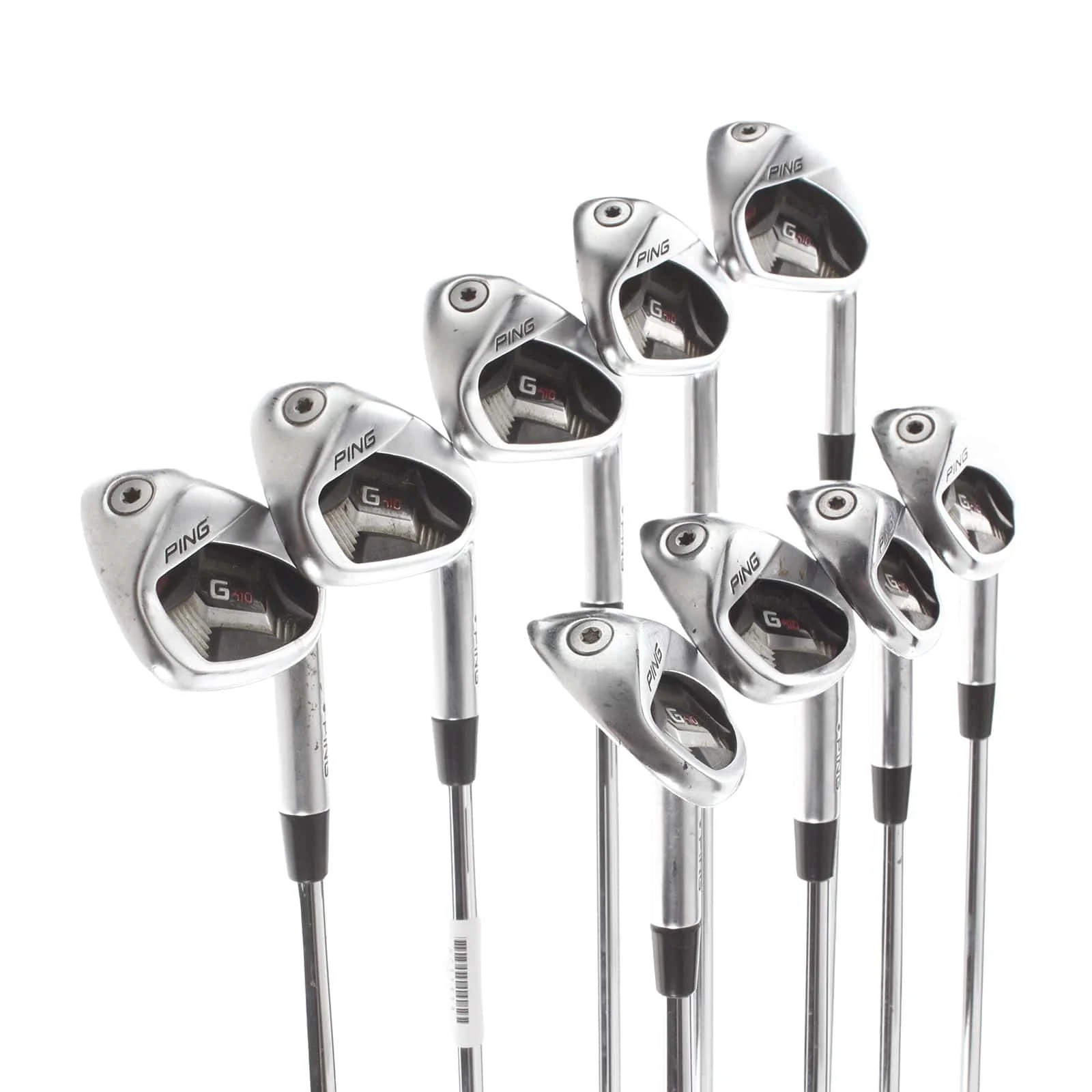 Ping G410 Steel Mens Right Hand Irons 4-UW+SW Blue Dot 1* Upright Stiff - Dynamic Gold 120 - Image 2