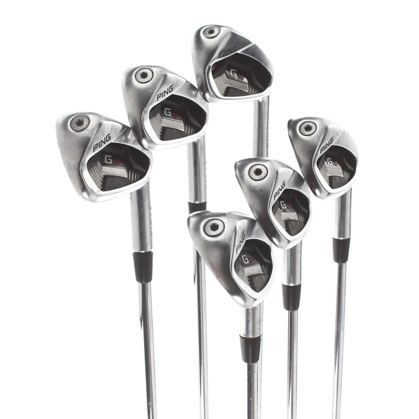 Ping G410 Steel Mens Right Hand Irons 5-PW Black Dot Regular - KBS Tour 110 - Image 2