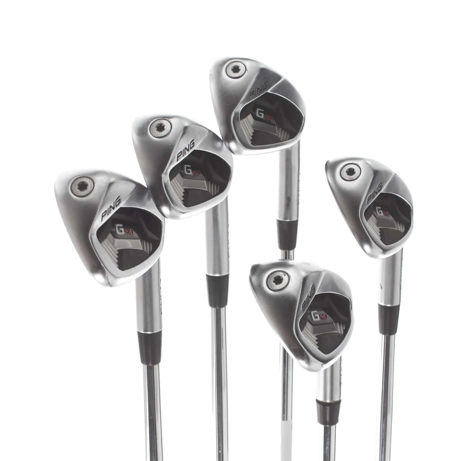 Ping G410 Steel Mens Right Hand Irons 6-PW Blue Dot 1* Upright Stiff - Dynamic Gold 120 - Image 2