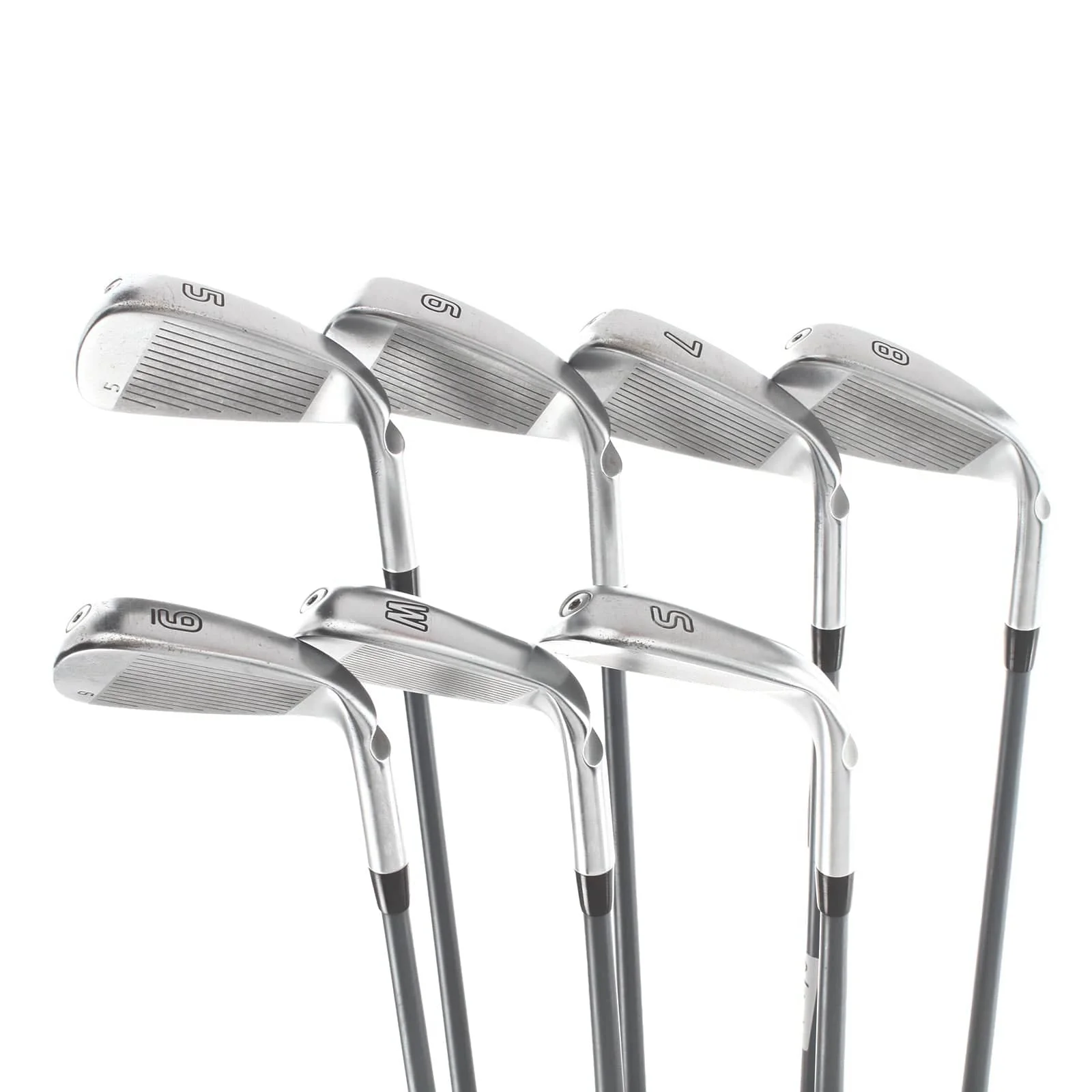Ping G425 Graphite Mens Left Hand Irons 5-SW Black Dot Soft Regular - Ping Alta CB AWT - Image 3