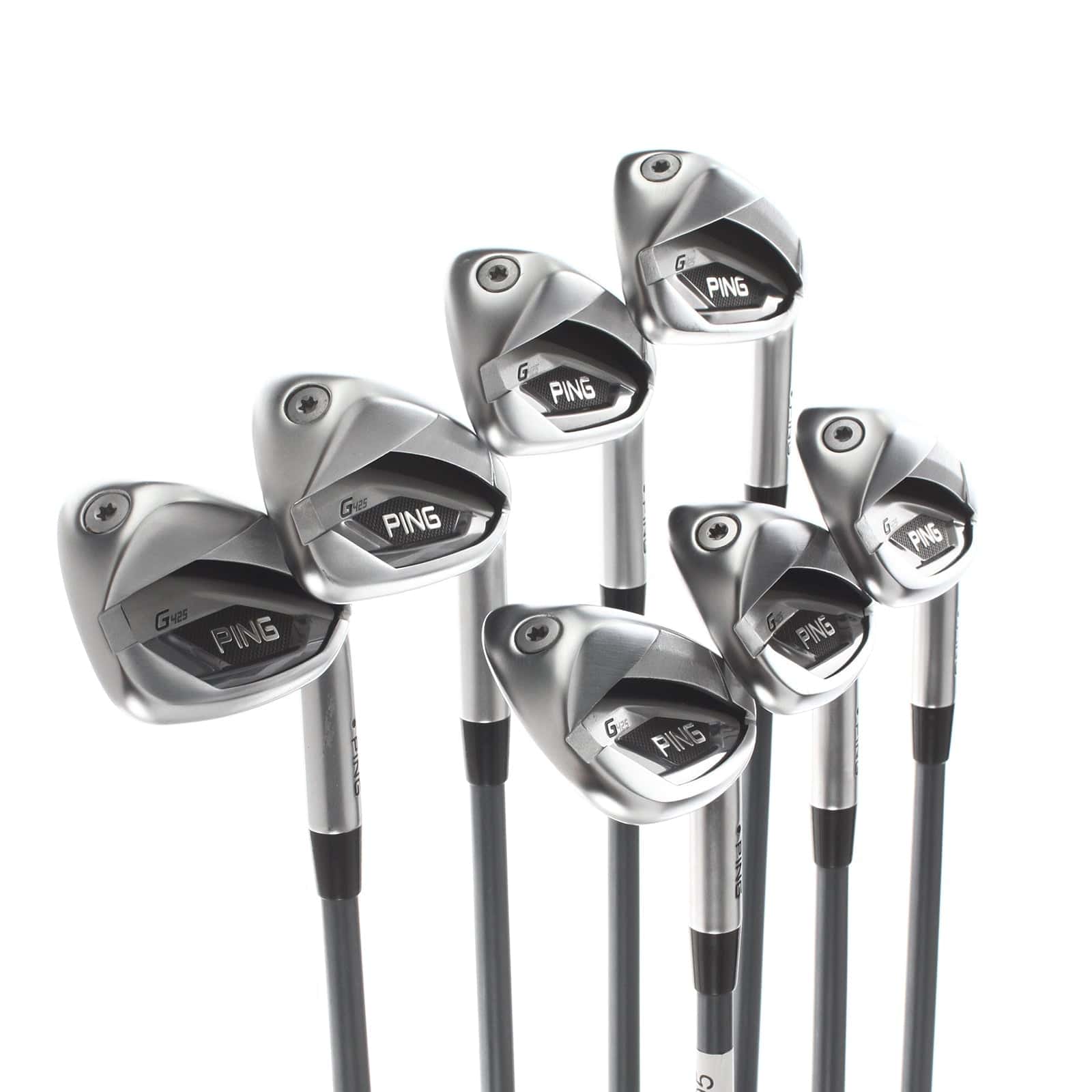 PING G425 Graphite Mens Right Hand Irons 5-SW Black Dot Senior - Alta CB - Image 2