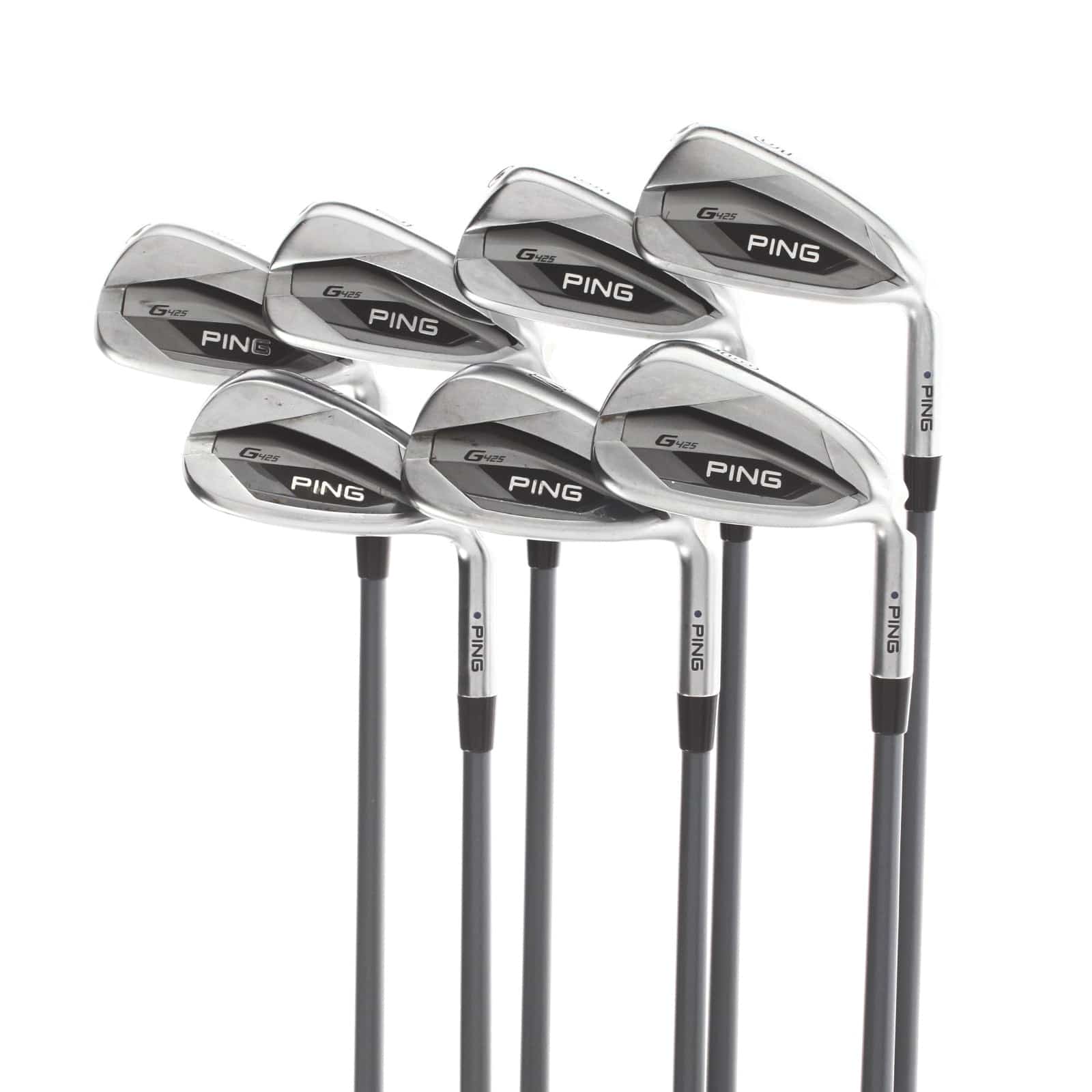 Ping G425 Graphite Mens Right Hand Irons 5-SW Blue Dot Regular - Alta CB