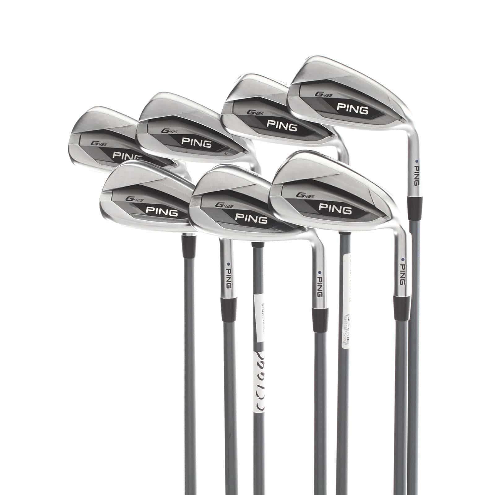 Ping G425 Graphite Mens Right Hand Irons 5-UW Blue Dot 1* Upright Senior - Alta CB AWT