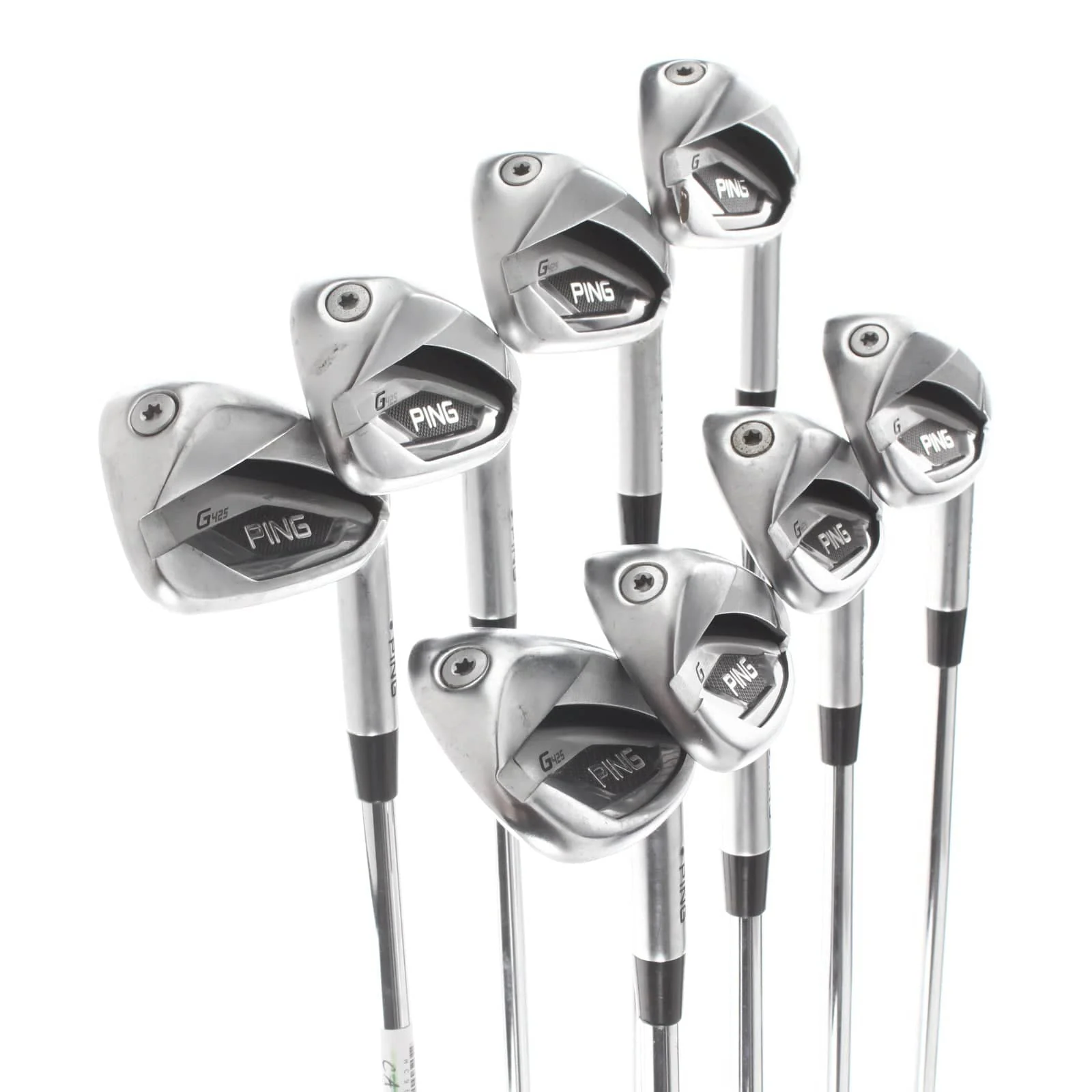 Ping G425 Steel Mens Right Hand Irons 4-SW Black Dot 1* Upright Regular - Dynamic Gold 105 R300 - Image 2