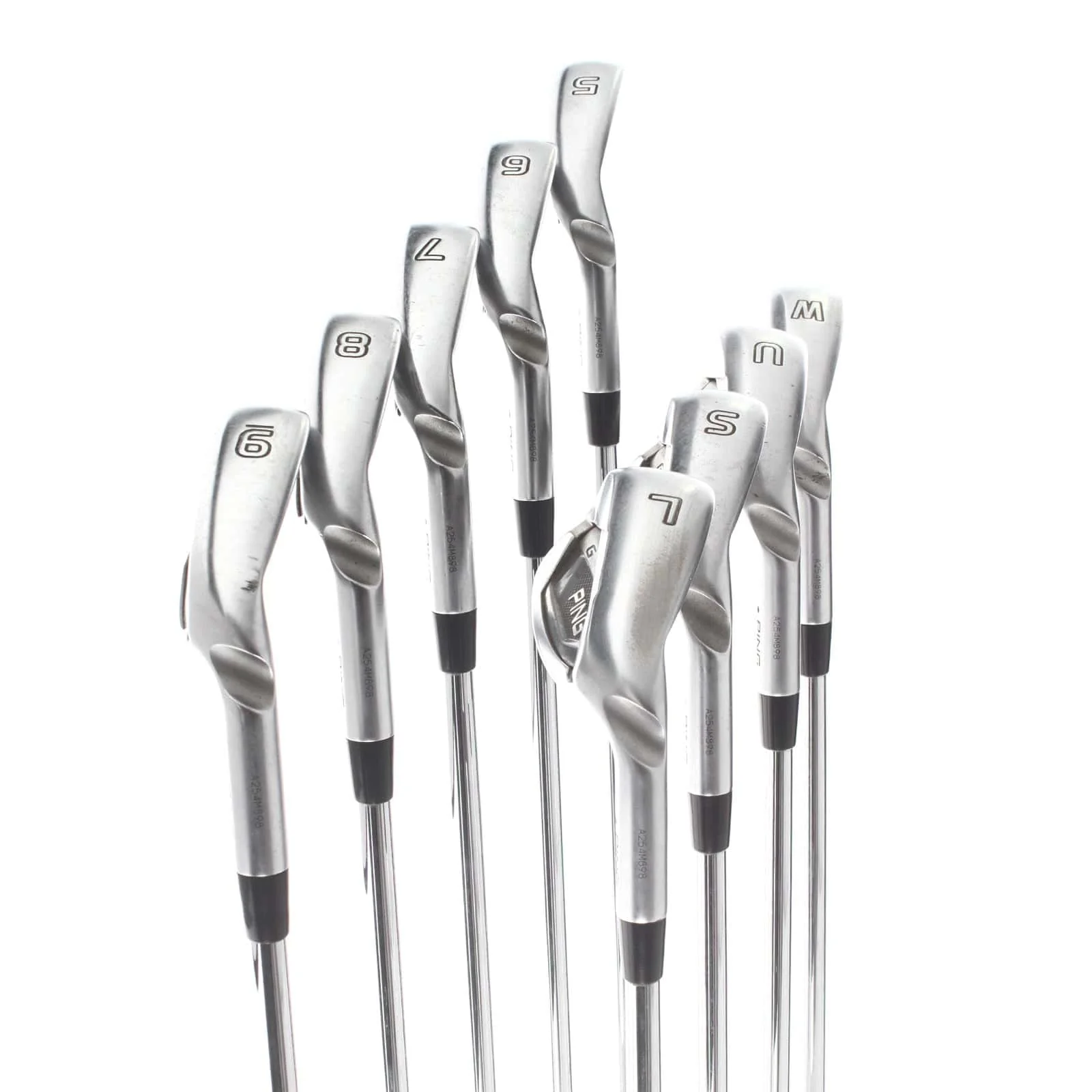 Ping G425 Steel Mens Right Hand Irons 5-LW Black Dot Regular - AWT 2.0 - Image 3