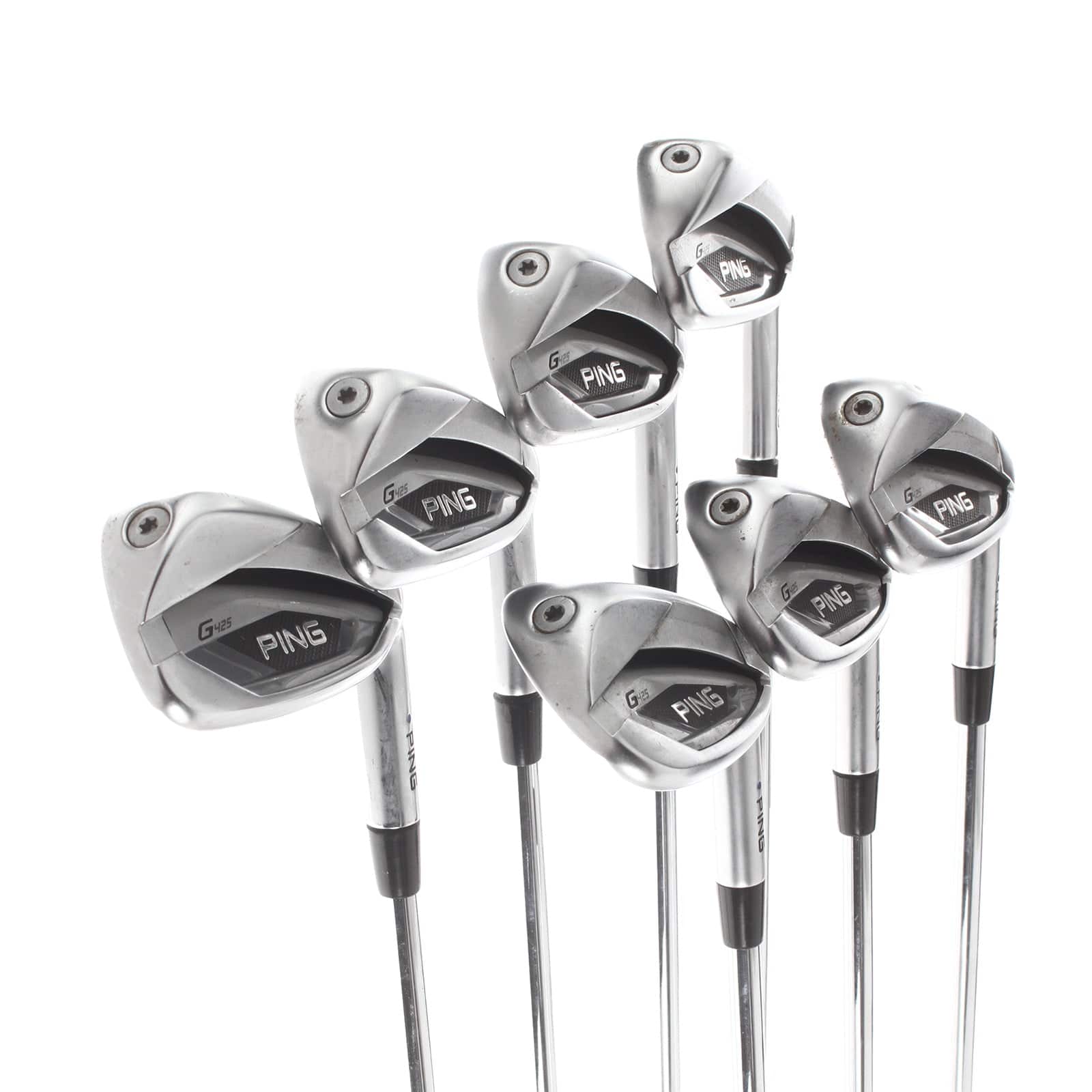 Ping G425 Steel Mens Right Hand Irons 5-SW Blue Dot 1* Upright Regular - Ping AWT 2.0 - Image 2