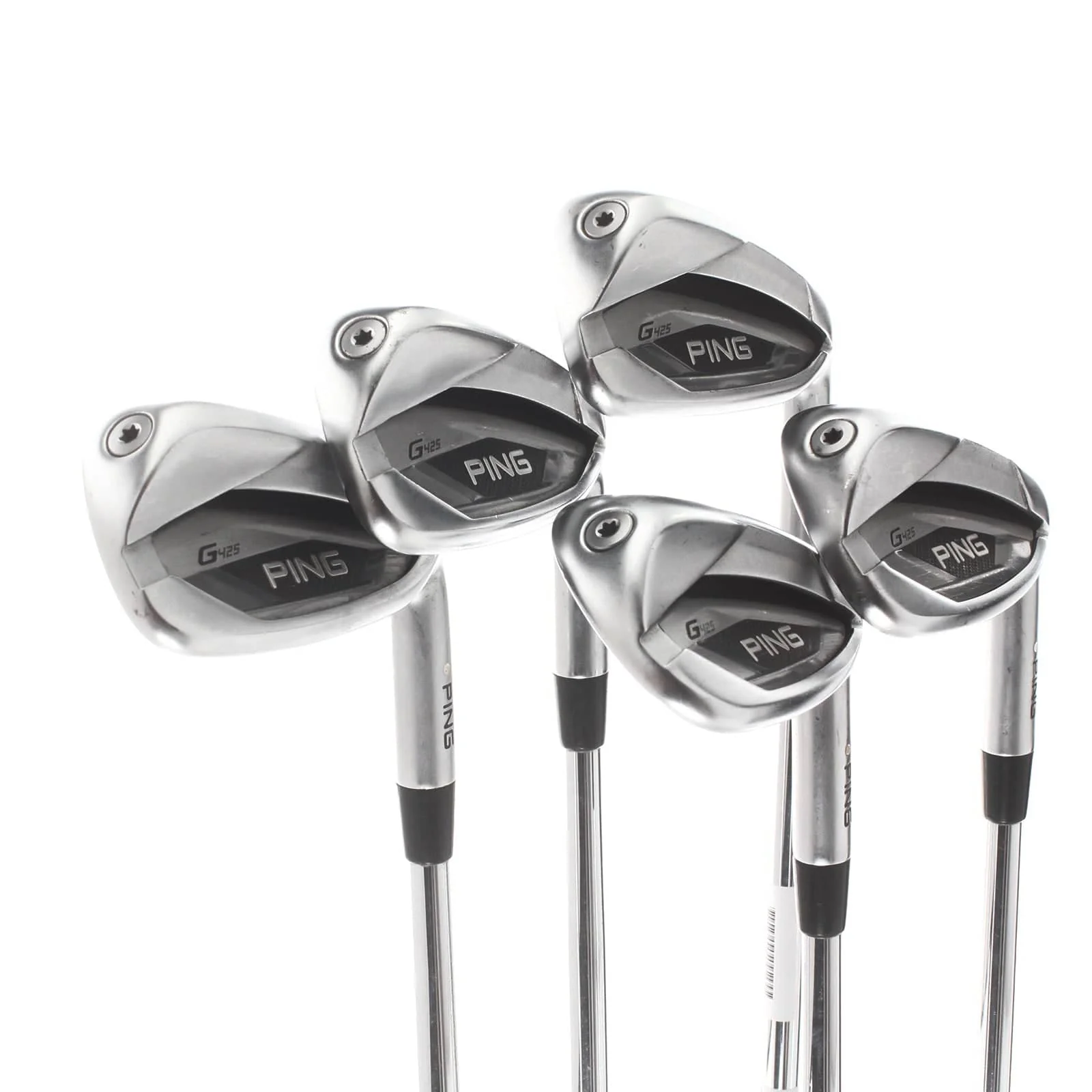 Ping G425 Steel Mens Right Hand Irons 7-SW White Dot 3* Upright Stiff - Dynamic Gold 120 - Image 2