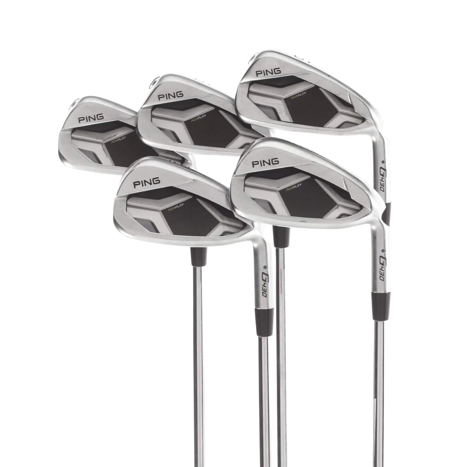 Ping G430 Steel Mens Right Hand Irons 5-9 Blue Dot 1* Upright Regular - Ping AWT 2.0
